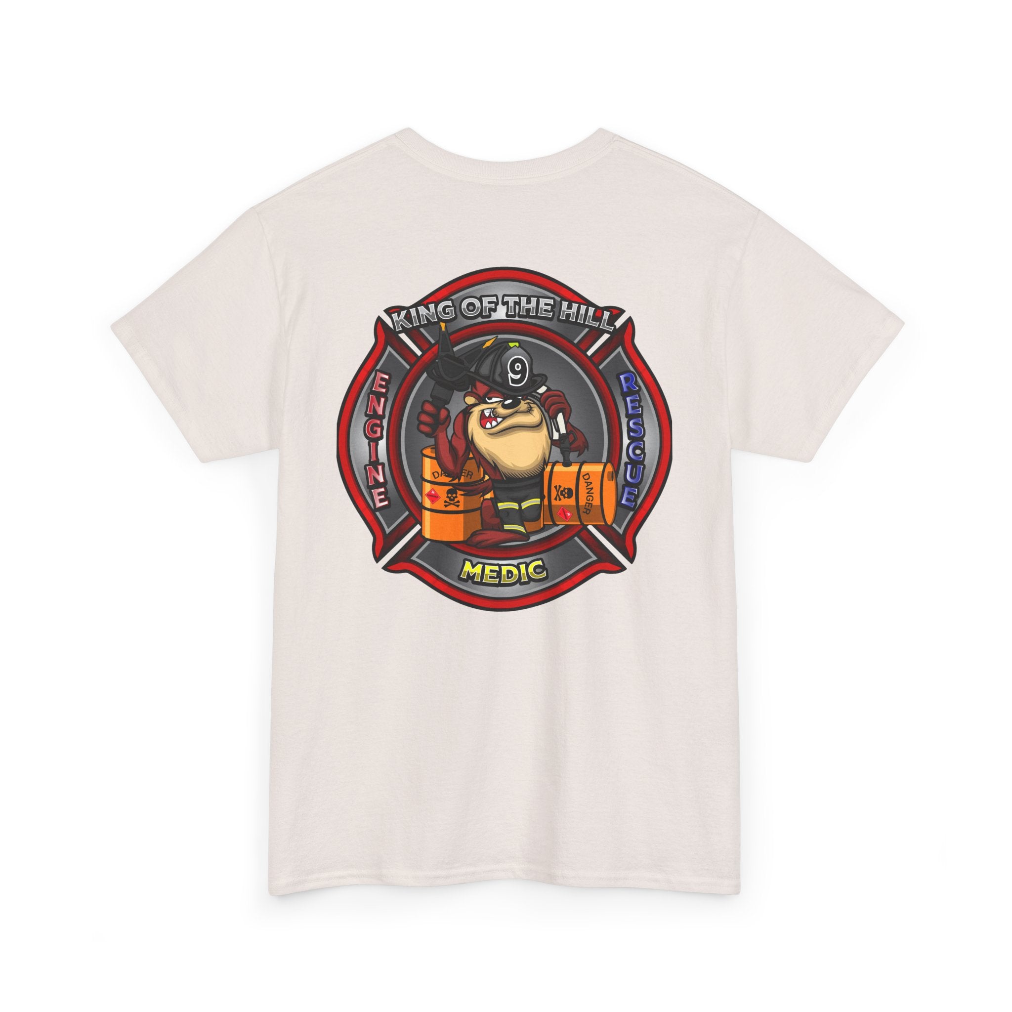 Arlington Fire Station 9 -Heavy Cotton Unisex Tee