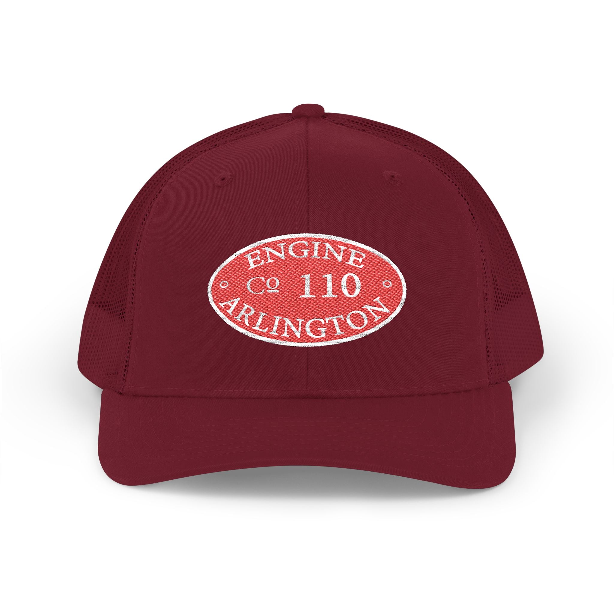 Arlington Engine 10 Circle Patch - (Richardson 112 Style Hat) Snapback Trucker
