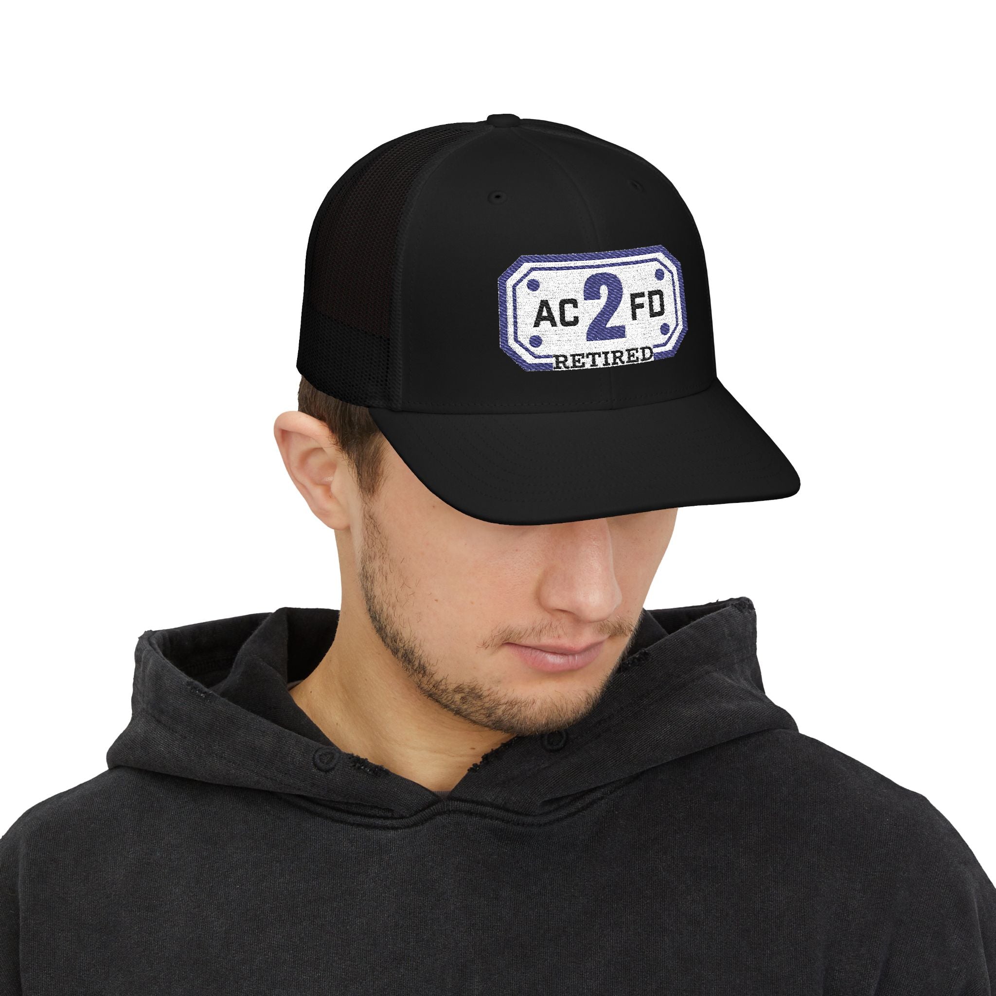 Retired ACFD Rescue 2 - Snapback Trucker (Richardson 112 Style Hat)