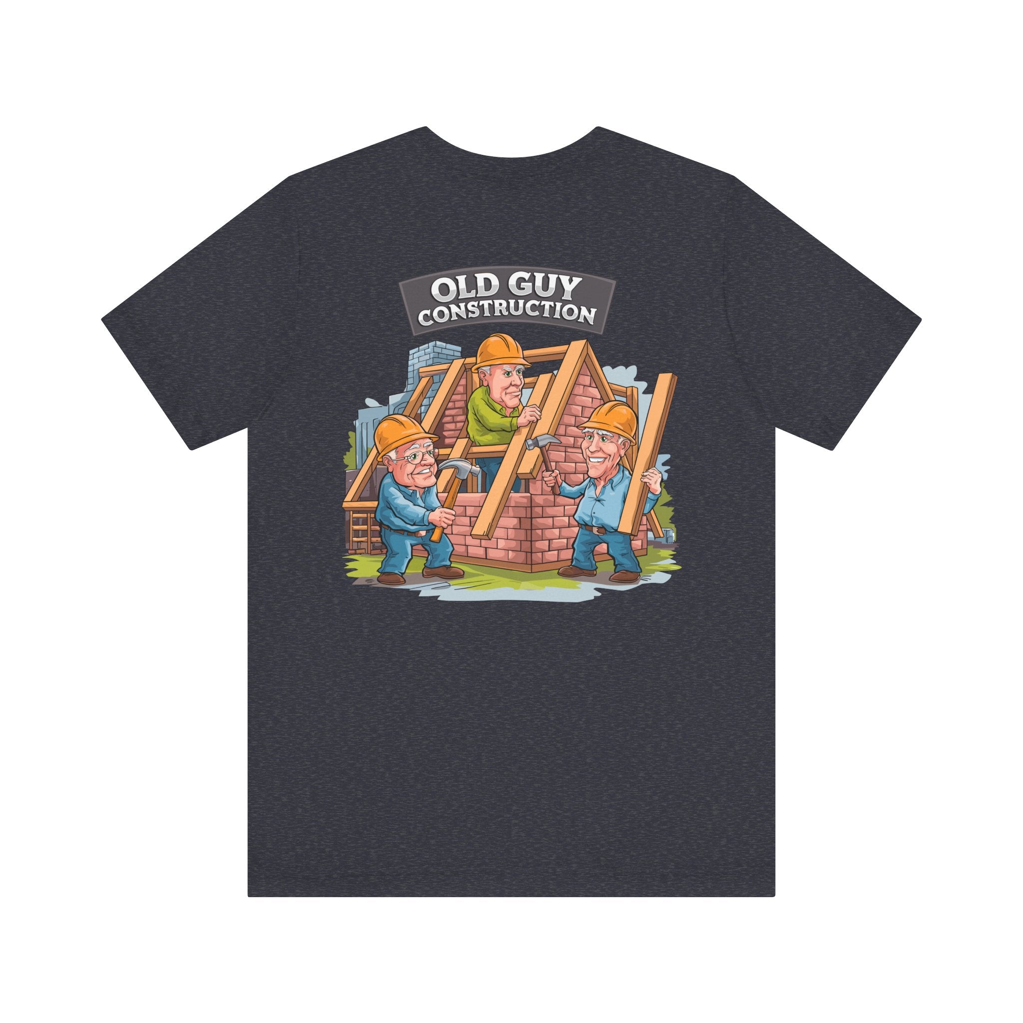 Old Guy Construction - Bella+Canvas Soft Unisex Tee