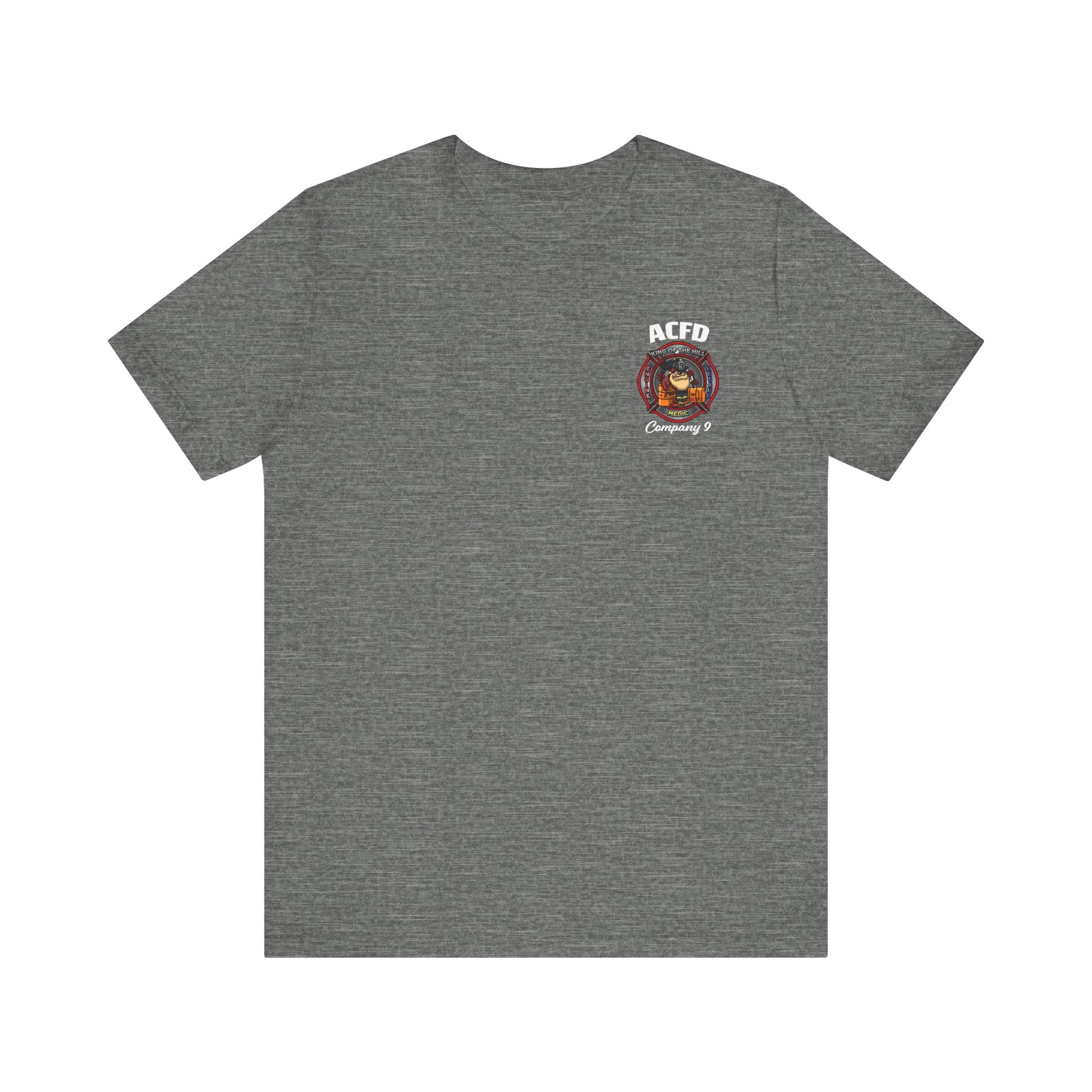 Station 9 Firefighter Engine - Bella+Canvas Soft Unisex Tee