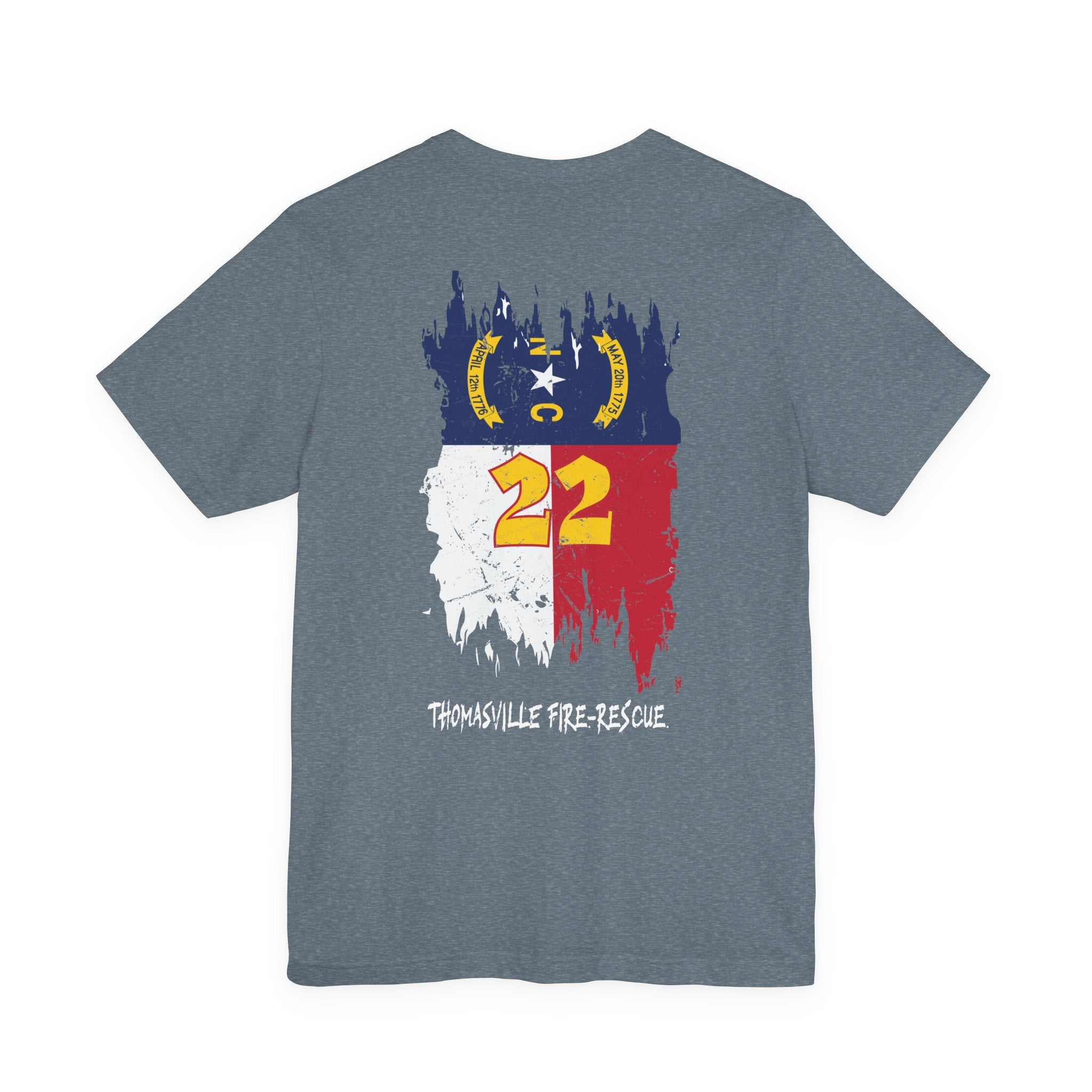 Thomasville Fire NC Ladder 22 (version 1) - Bella+Canvas Soft Unisex Tee