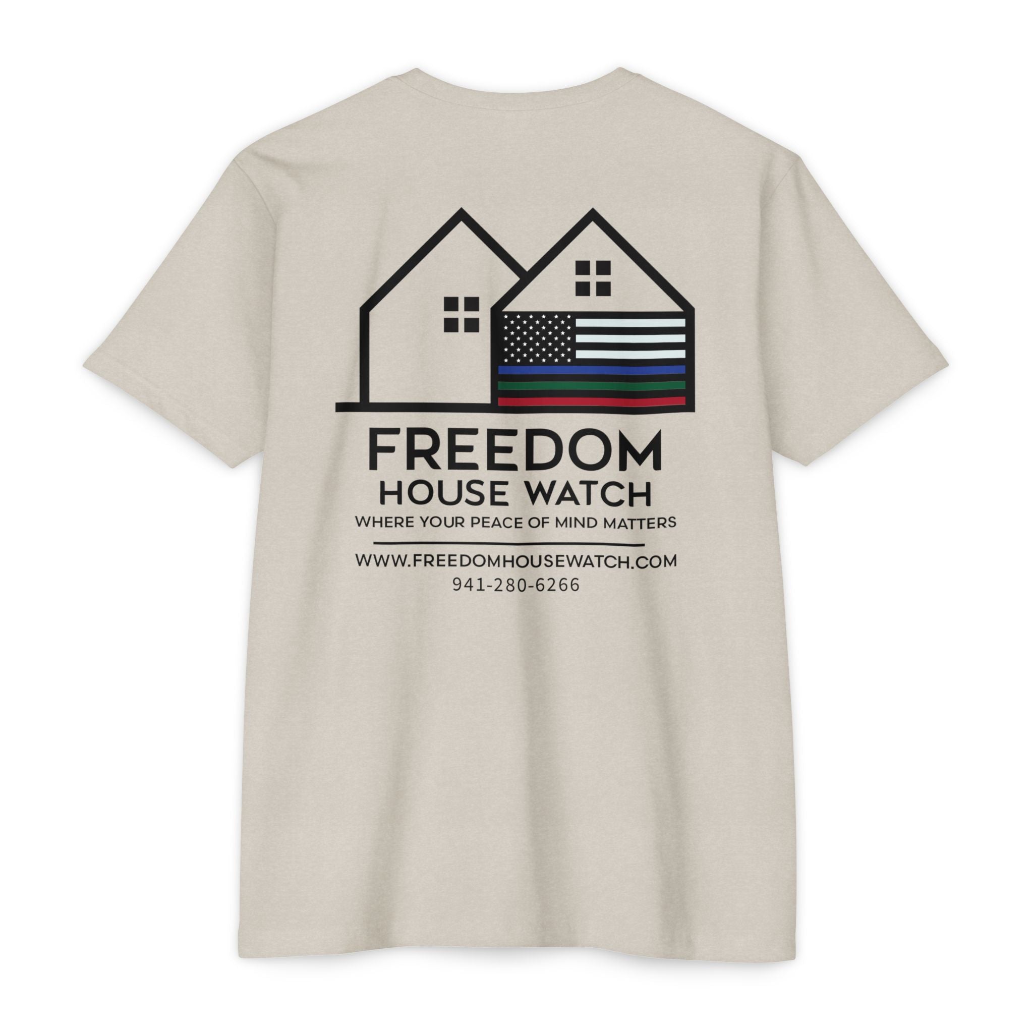 Freedom House Watch - NextLevel Unisex CVC Jersey T-shirt