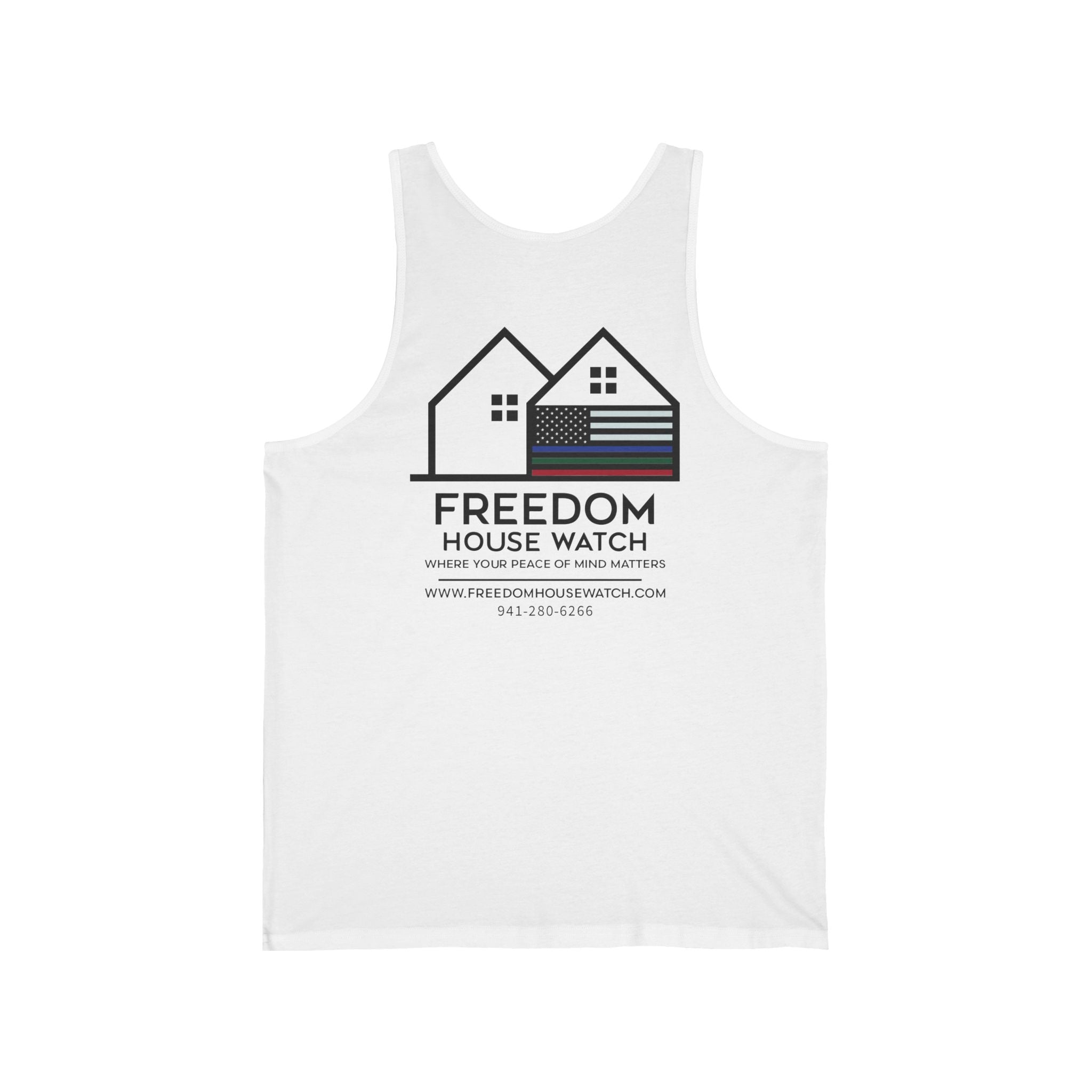 Freedom Hous Watch - Bella Canva Unisex Jersey Tank