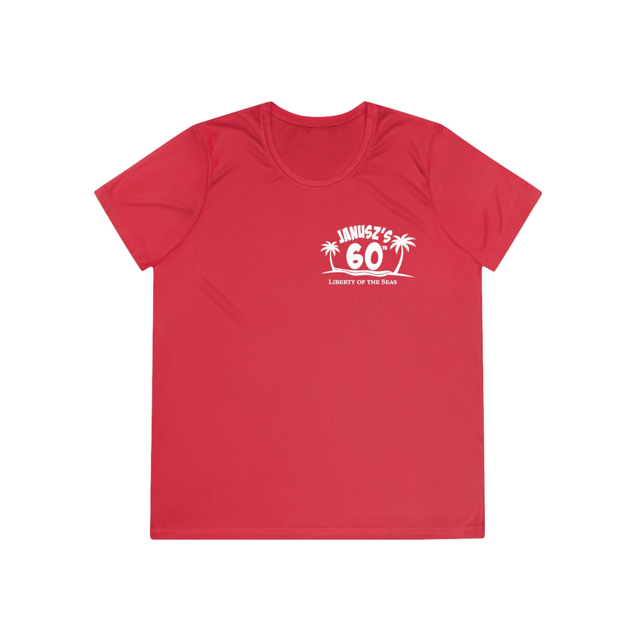 Renee Family Cruise White - Ladies Moisture Wicking Competitor Tee