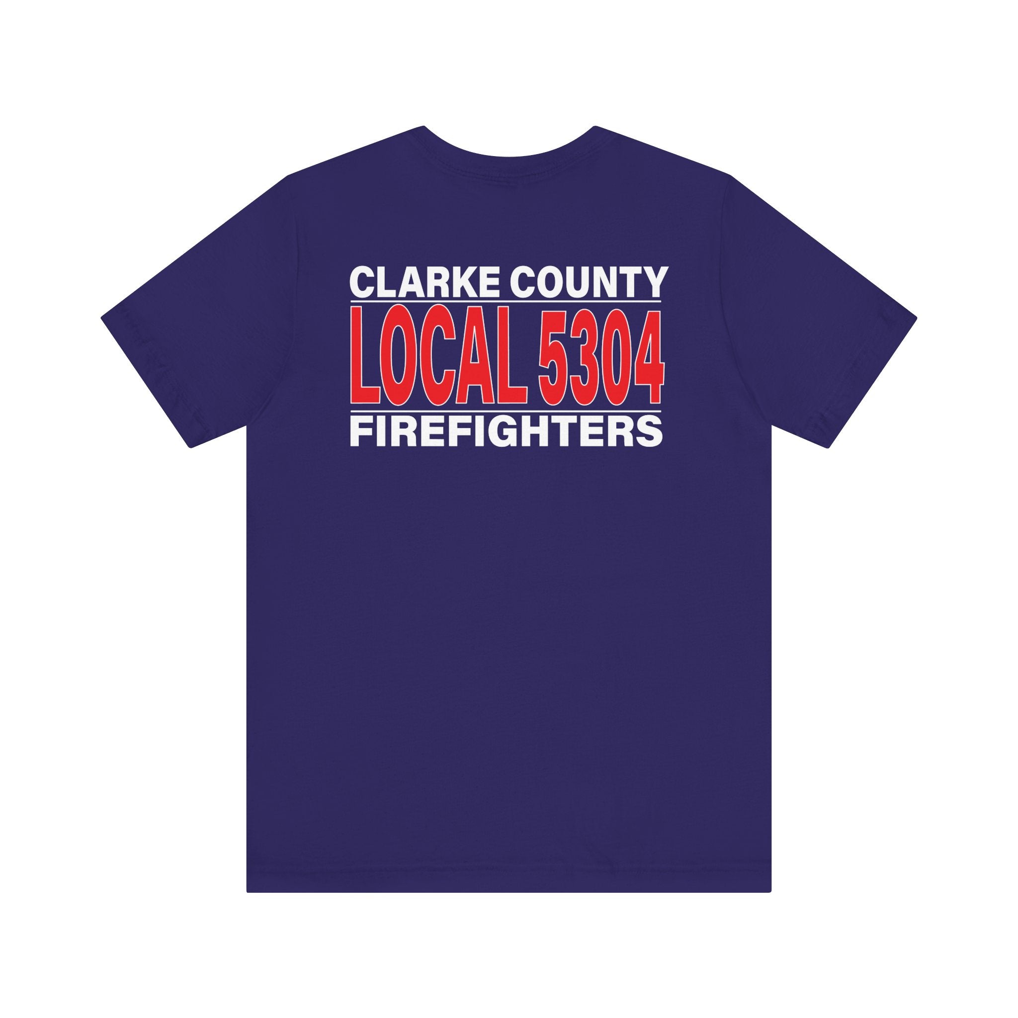 Clarke County Local 5304 version 2 (Portion of Proceeds go to Local 5304) - Bella+Canvas Soft Jersey Cotton Unisex Tee
