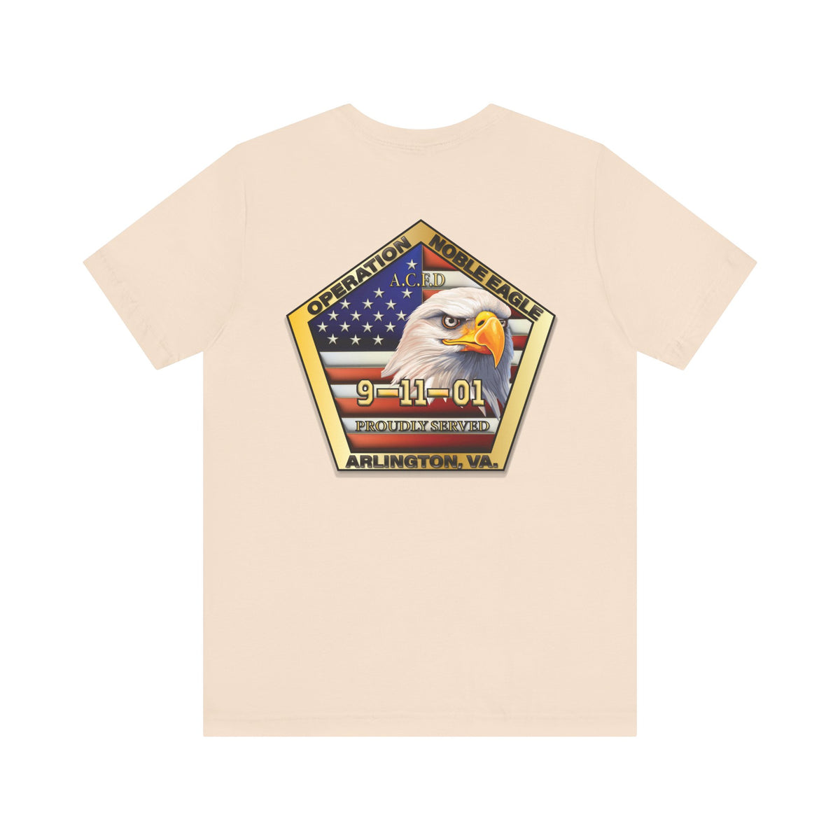 Copy of Old Arlington Patch/Noble Eagle - Bella+Canvas Soft Unisex Tee