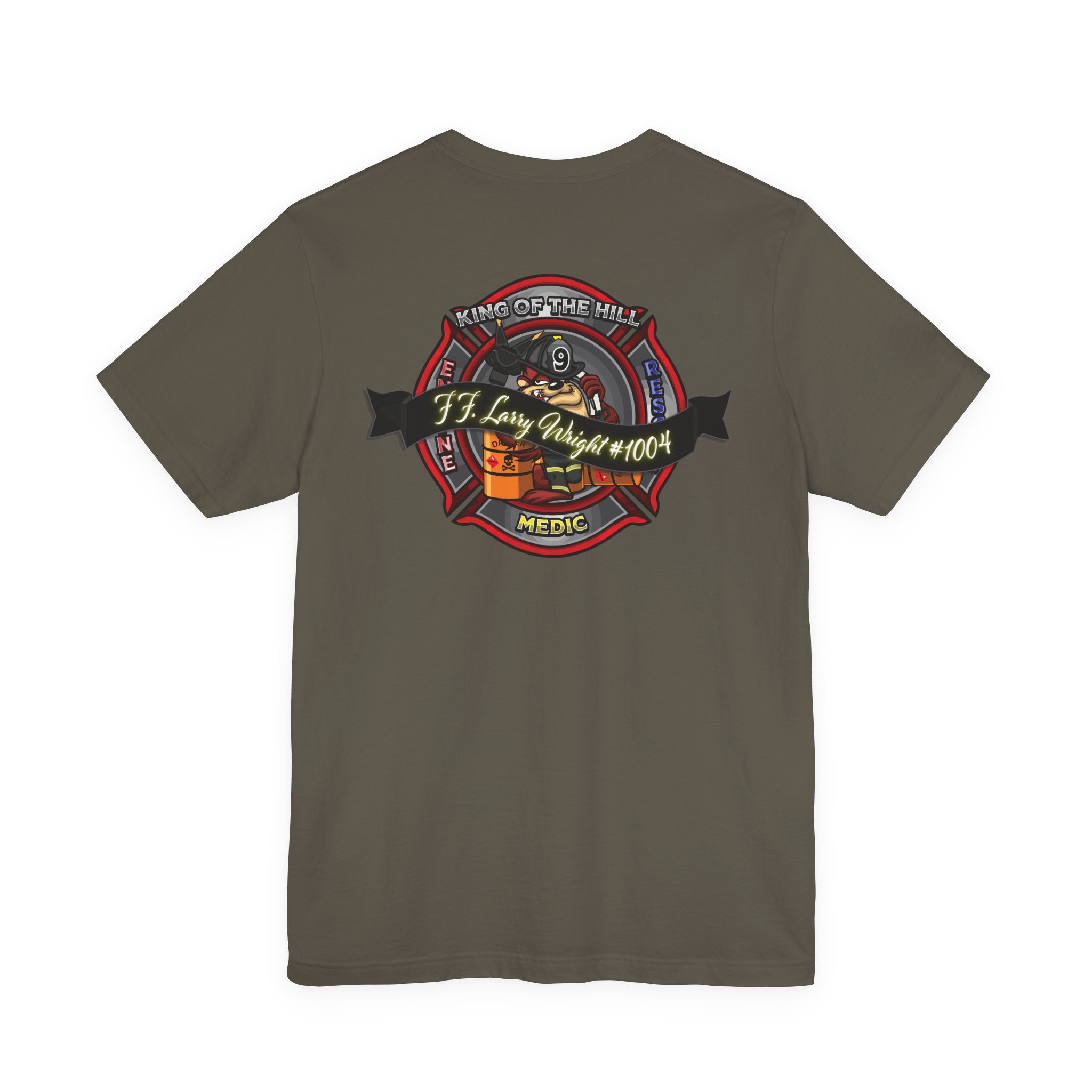 Larry Wright Memorial Shirt - Bella+Canvas Brand Jersey Short Sleeve Tee Unisex