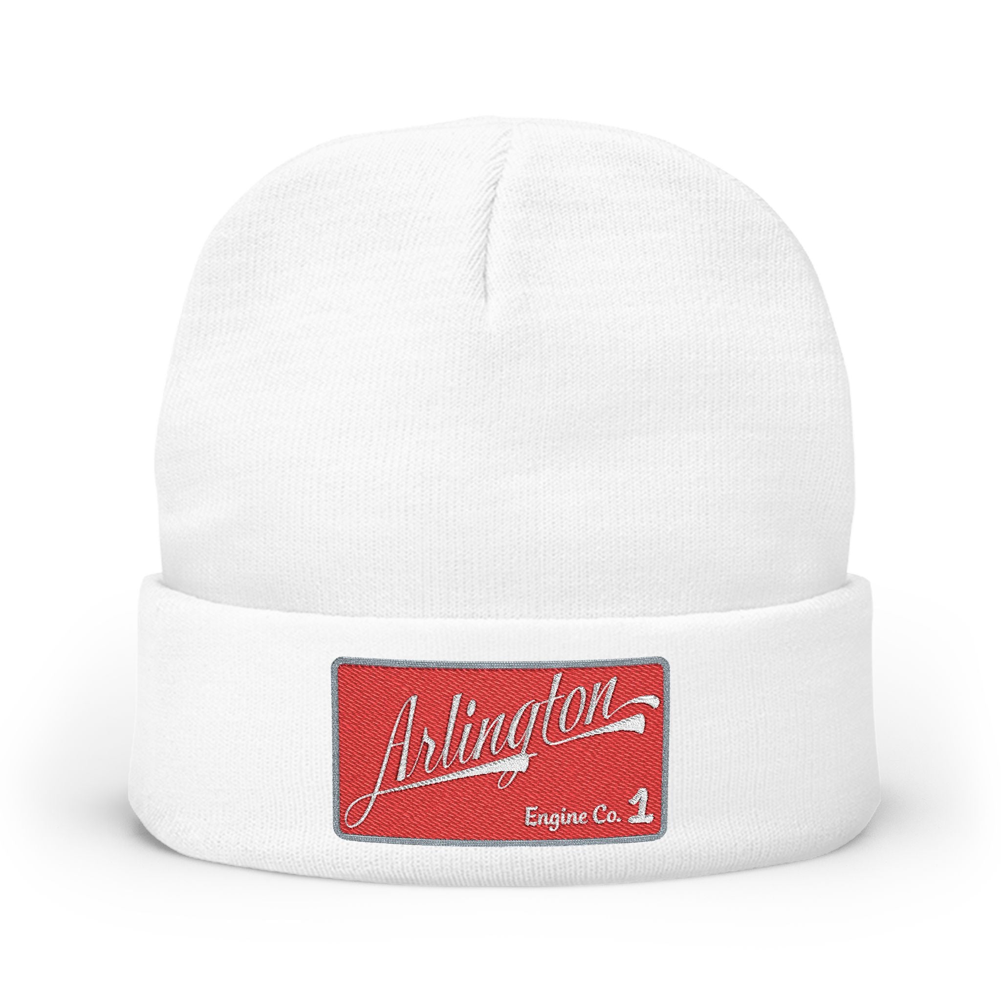 Arlington Company Engine 1- Knit Beanie (Embroidery)
