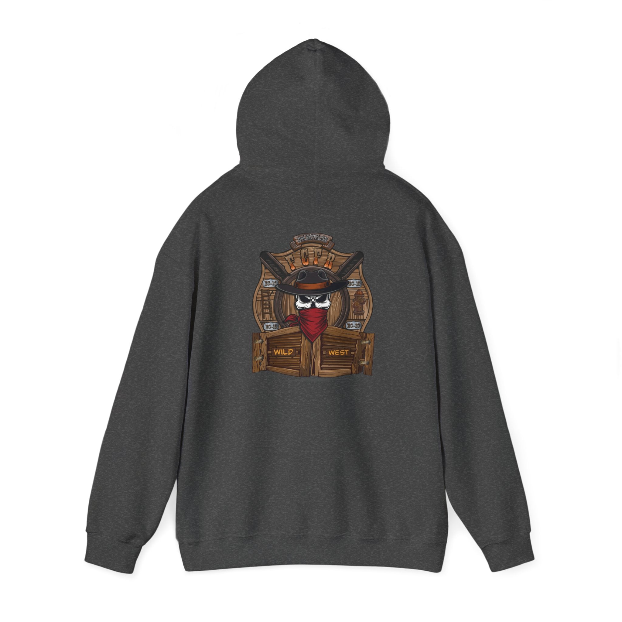 Frederick County Va Wild West Station - Unisex Heavy Blend™ Hooded Sweatshirt