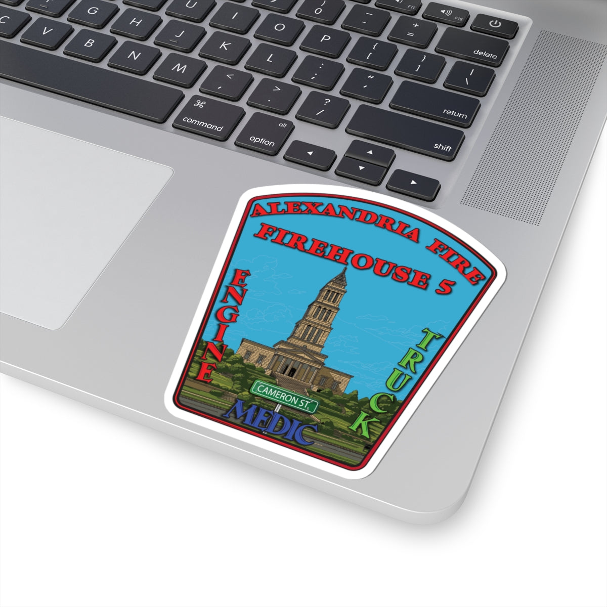 Alexandria Fire Station 5 - Kiss-Cut Stickers