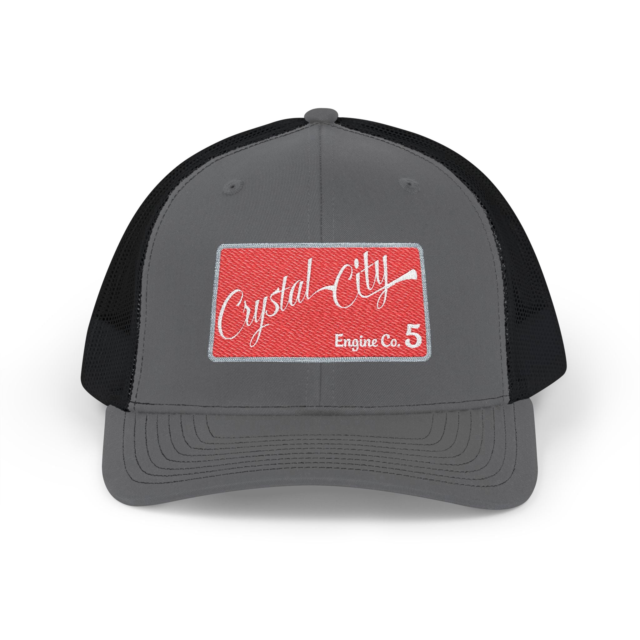 Crystal City Engine co 5 - Snapback Trucker (Richardson 112 Style Hat)