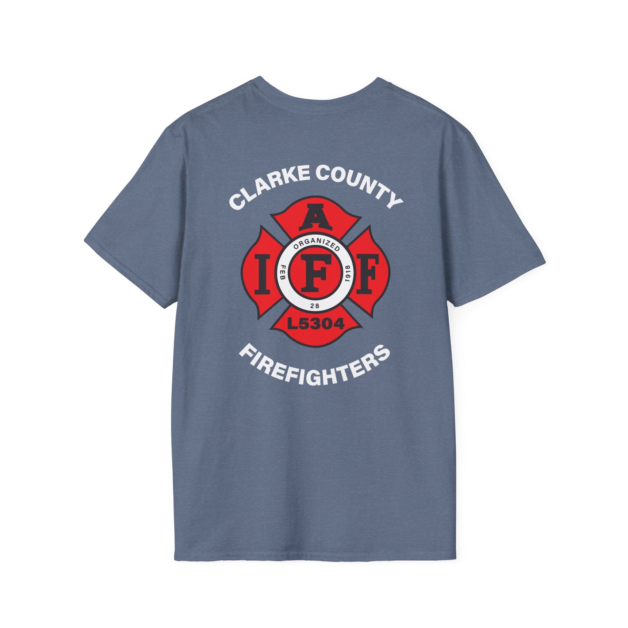 Clarke County Local 5304 (Portion of Proceeds go to Local 5304) - Gildan Soft Cotton Softstyle T-Shirt