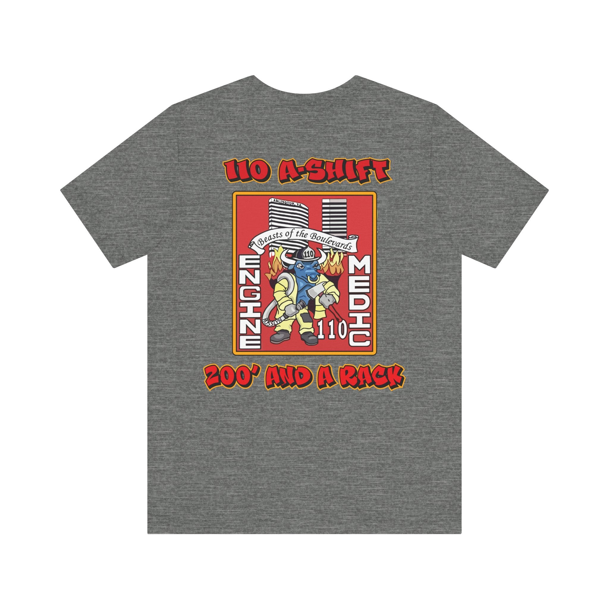 110 A-Shift Shirt Arlington - Bella+Canvas Soft Unisex Tee