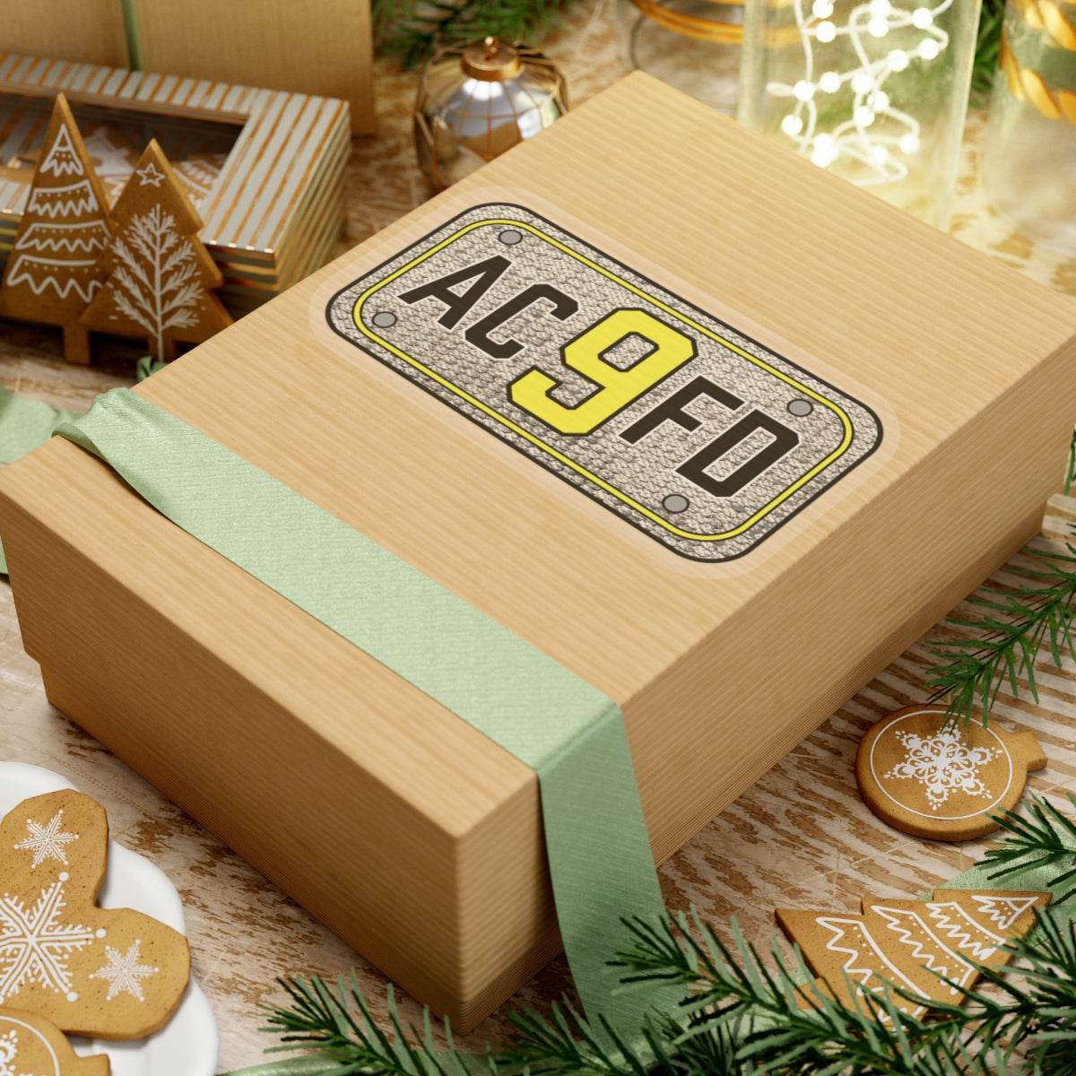 ACFD 9 Medic Hose Patch - Kiss-Cut Stickers