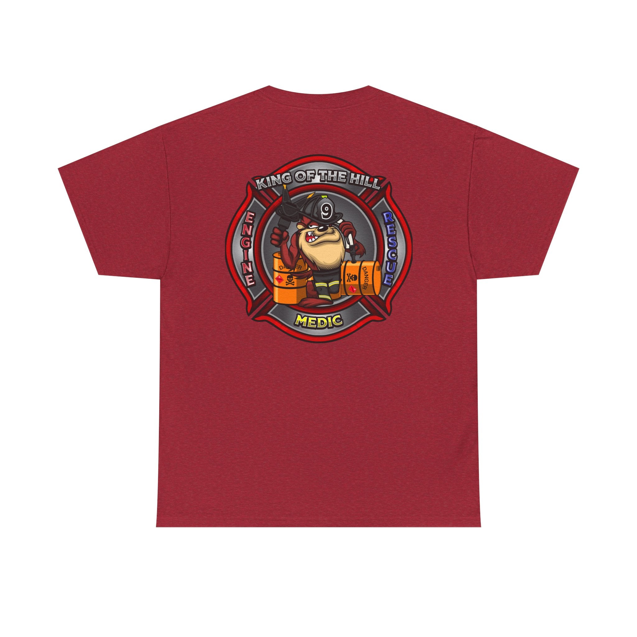 Arlington Fire Station 9 -Heavy Cotton Unisex Tee