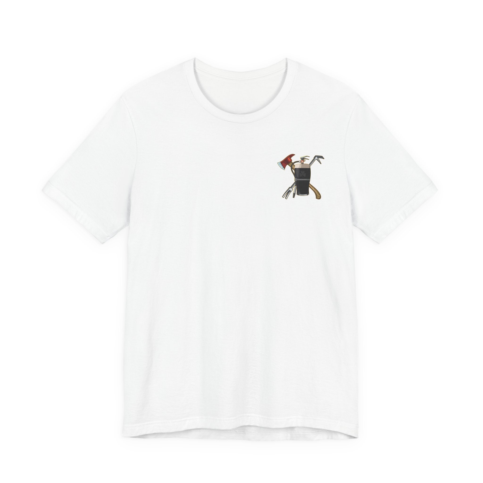 St. Patrick's Beer Fire - Bella-Canva Jersey Cotton Unisex Tee