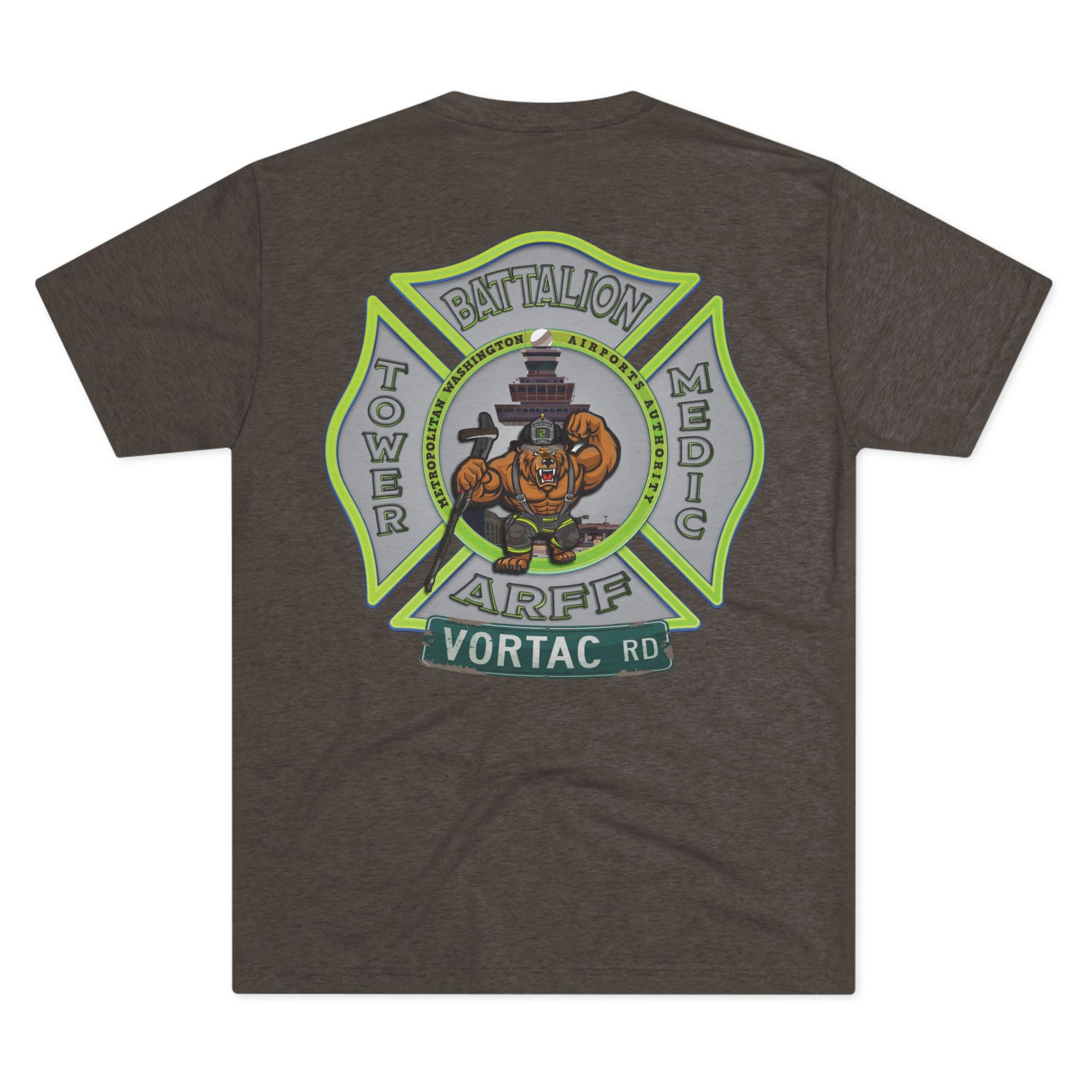 MWAA 302 Real Dulles South - NextLevel Tri-Blend Crew Tee unisex