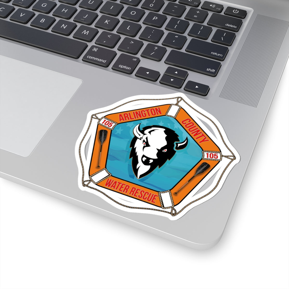 Station 5 Water Rescue Kiss-Cut Stickers