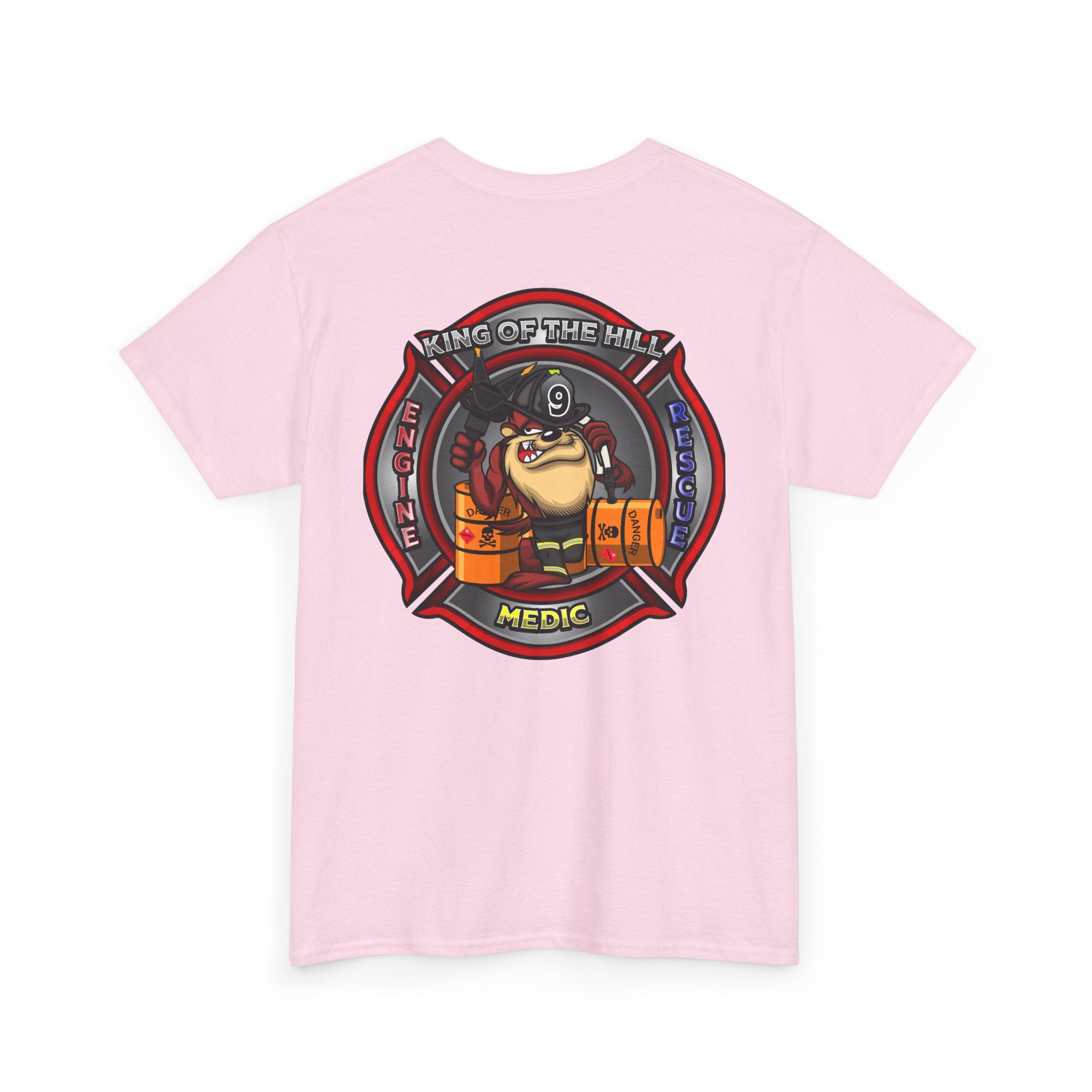 Arlington Fire Station 9 -Heavy Cotton Unisex Tee