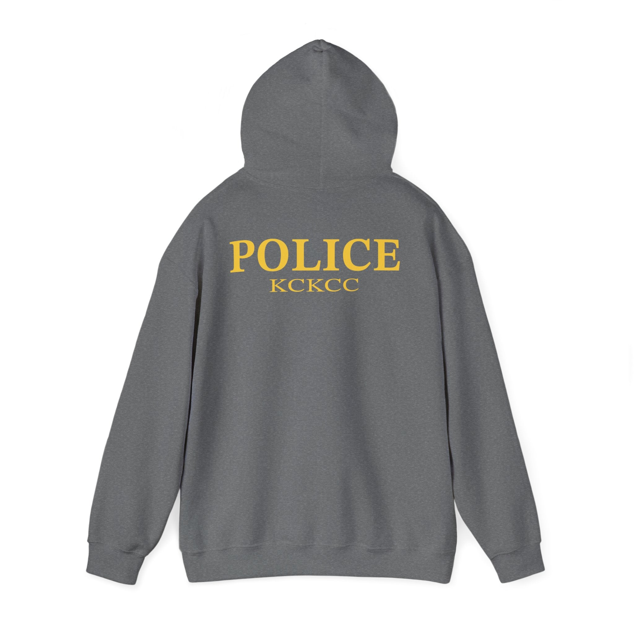Kansas City College Police Officer Badge - Unisex Heavy Blend™ Hooded Sweatshirt