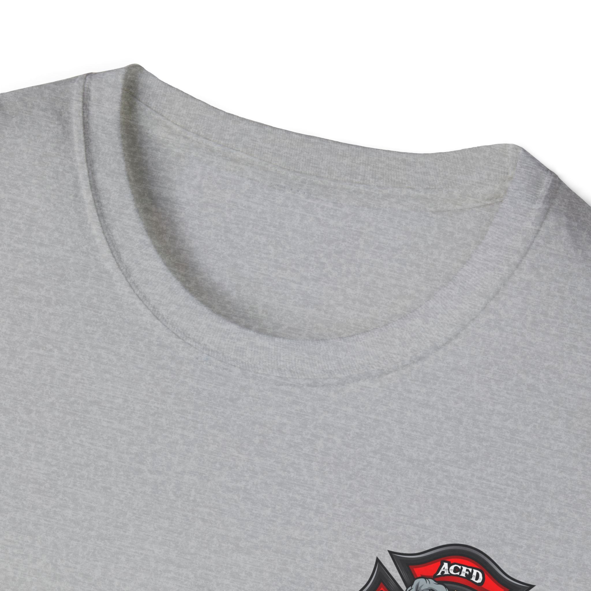 Station 3 Rhino Logo Officer - Gildan Soft Cotton Softstyle T-Shirt