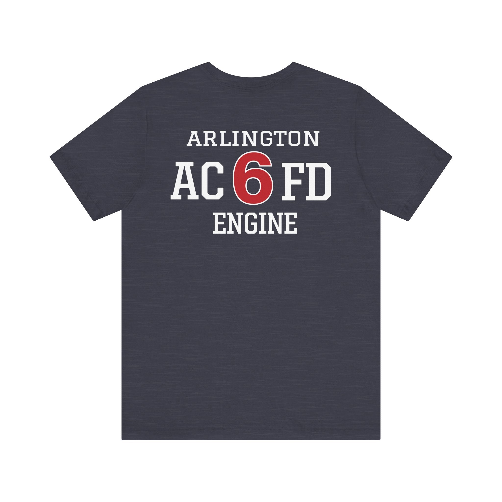 Engine 6 Arlington - Bella+Canvas Soft Unisex Tee