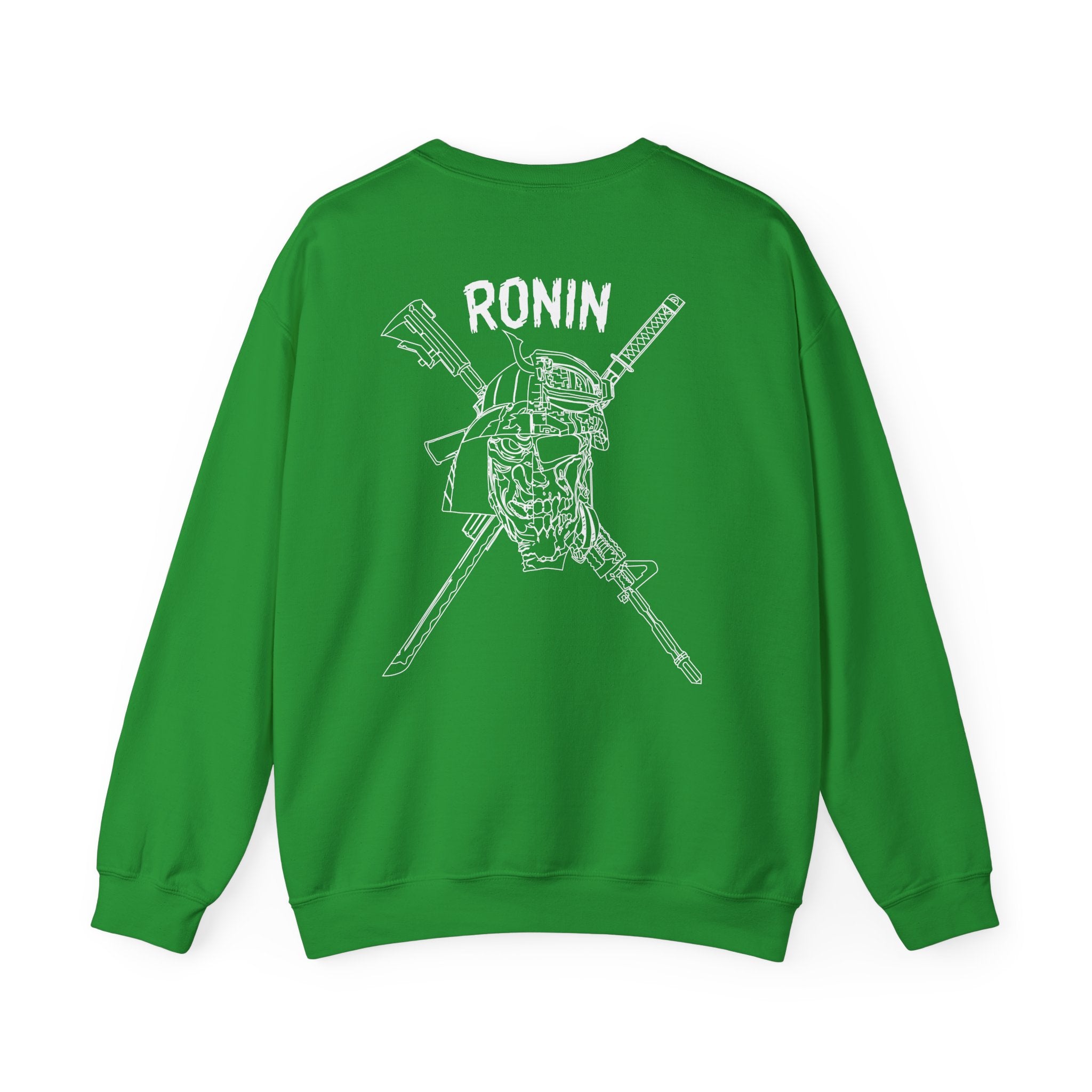 Charlie 2 Ronin (white Logo) - Gildan Unisex Heavy Blend™ Crewneck Sweatshirt