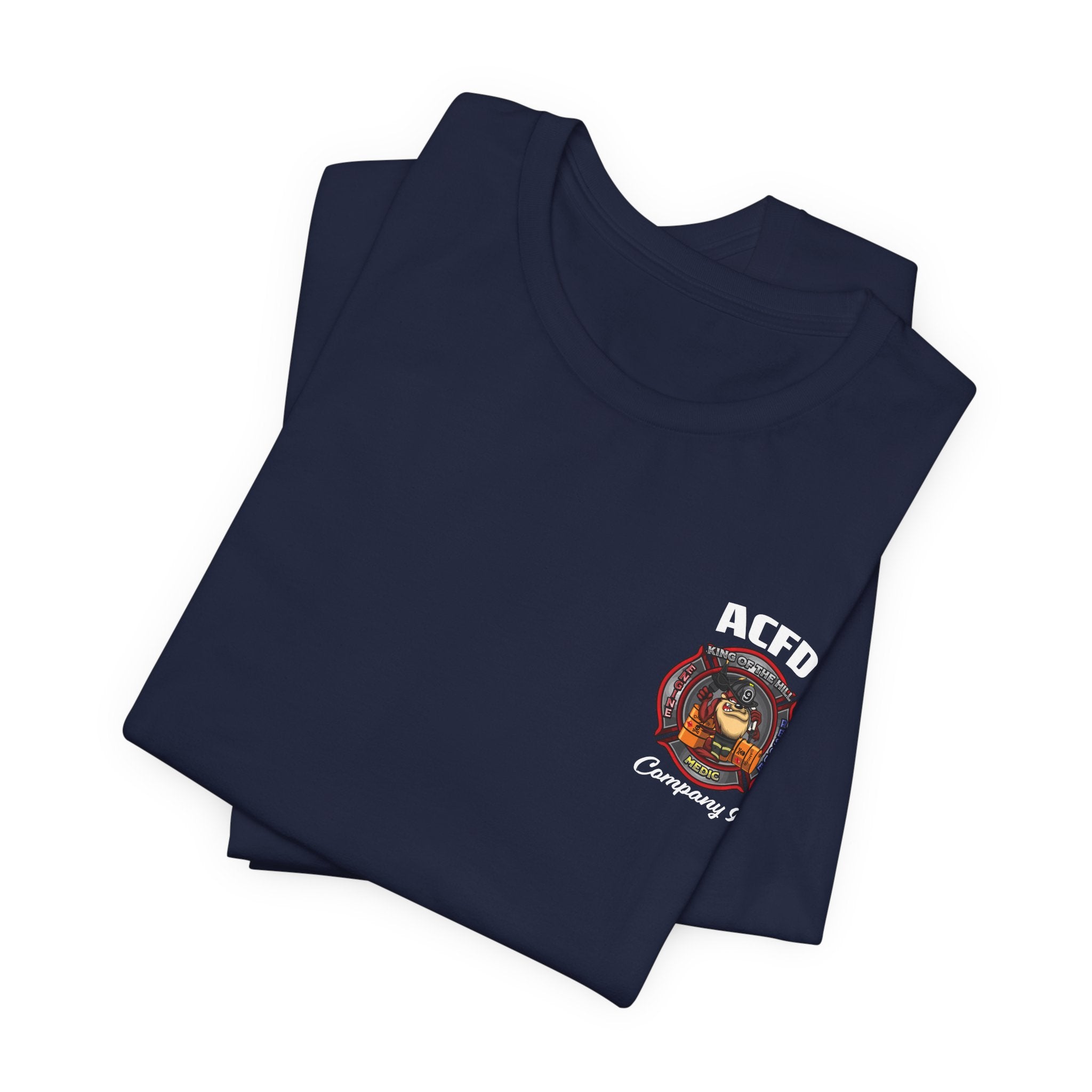 Station 9 Firefighter - Engine - Bella+Canvas Soft Unisex Tee