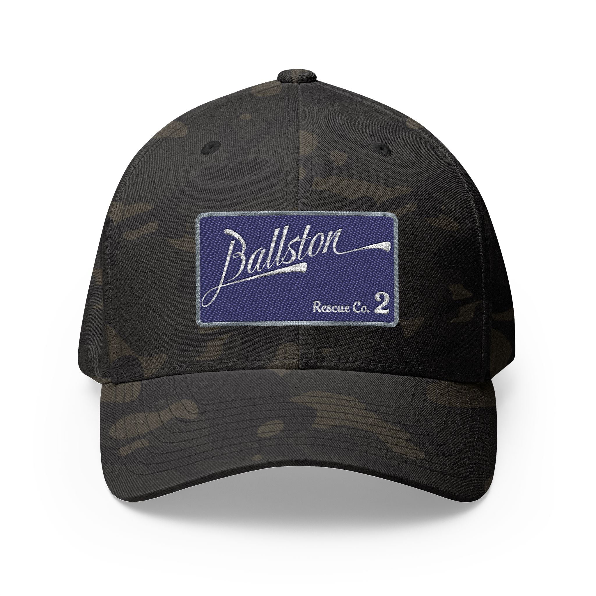Arlington Ballston Rescue 2 - FLEXFIT Closed-Back Structured Cap (Embroidery)