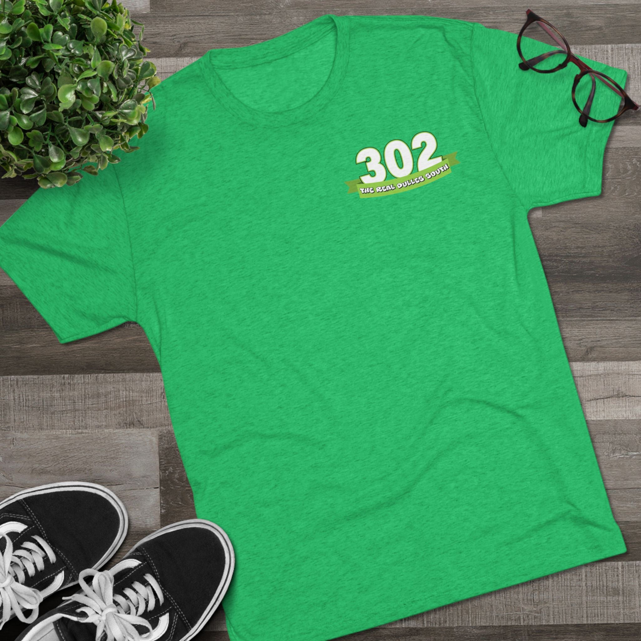 MWAA 302 Real Dulles South - NextLevel Tri-Blend Crew Tee unisex