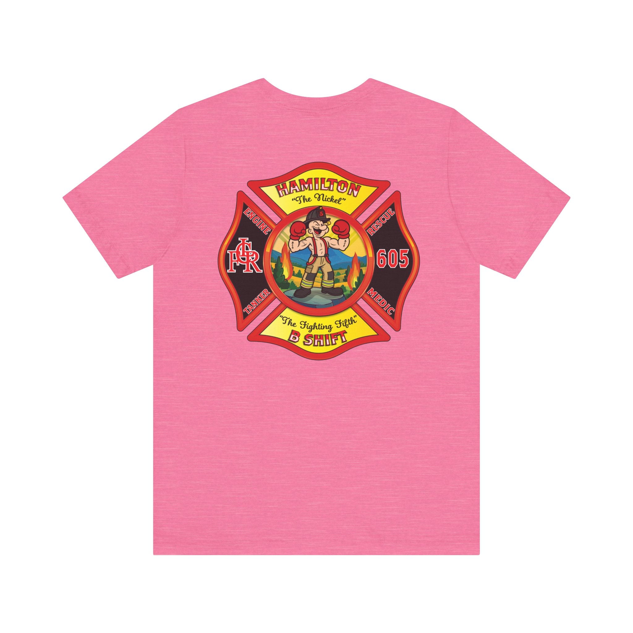 LCFR Hamilton Station 5 version 5 - Bella+Canvas Soft Unisex Tee