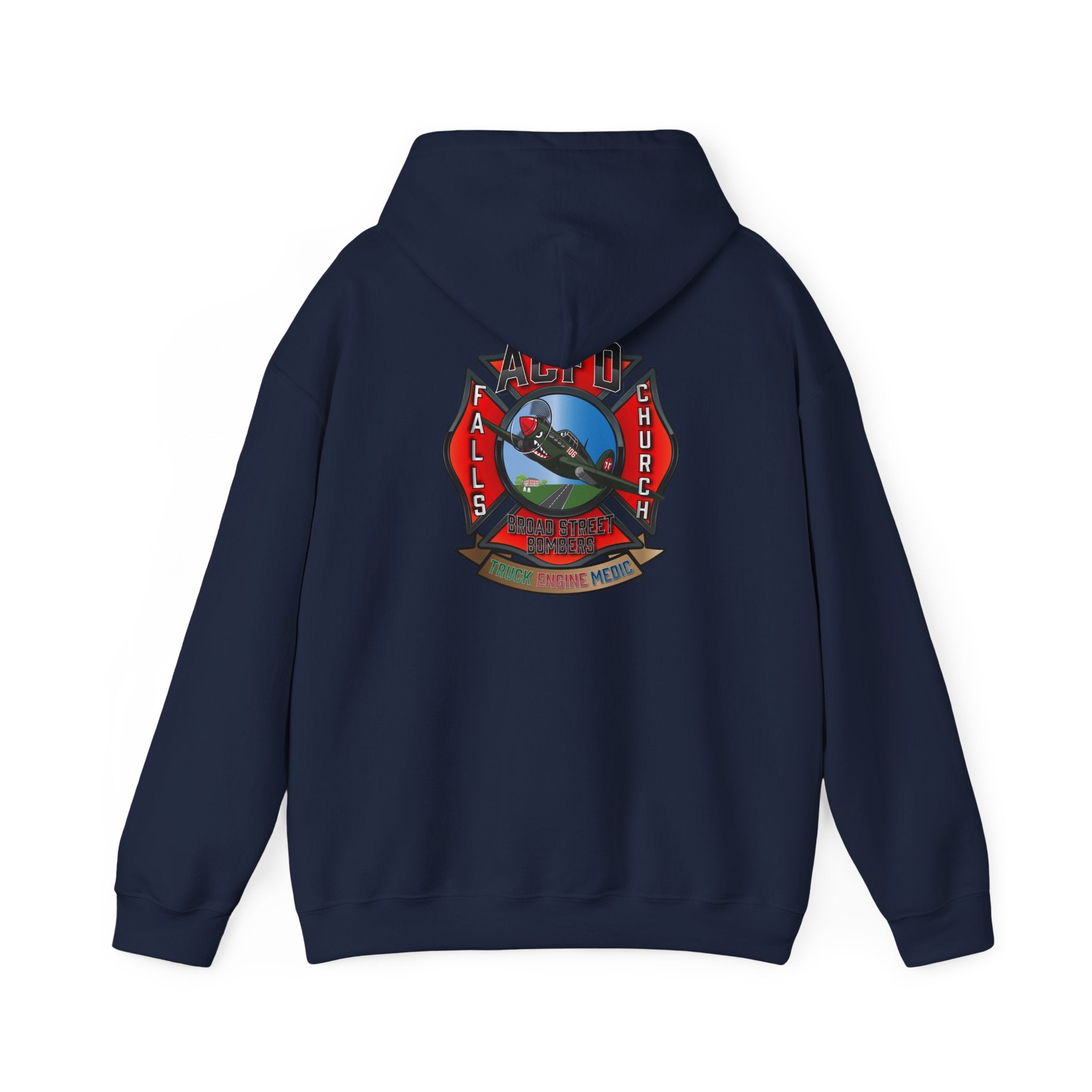Station 6 Bombers - Heavy Blend™ Hooded Unisex Sweatshirt