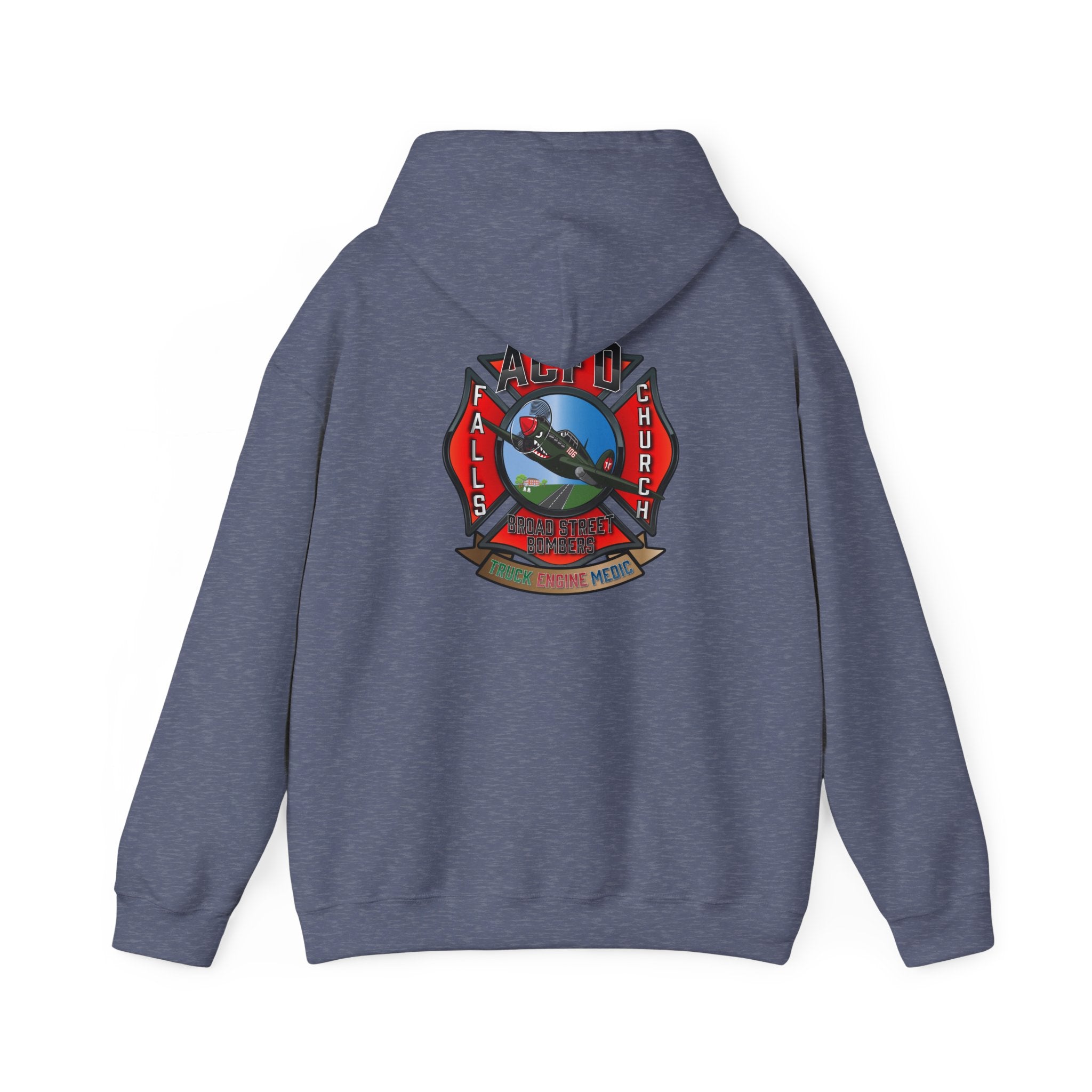 Station 6 Bombers - Heavy Blend™ Hooded Unisex Sweatshirt