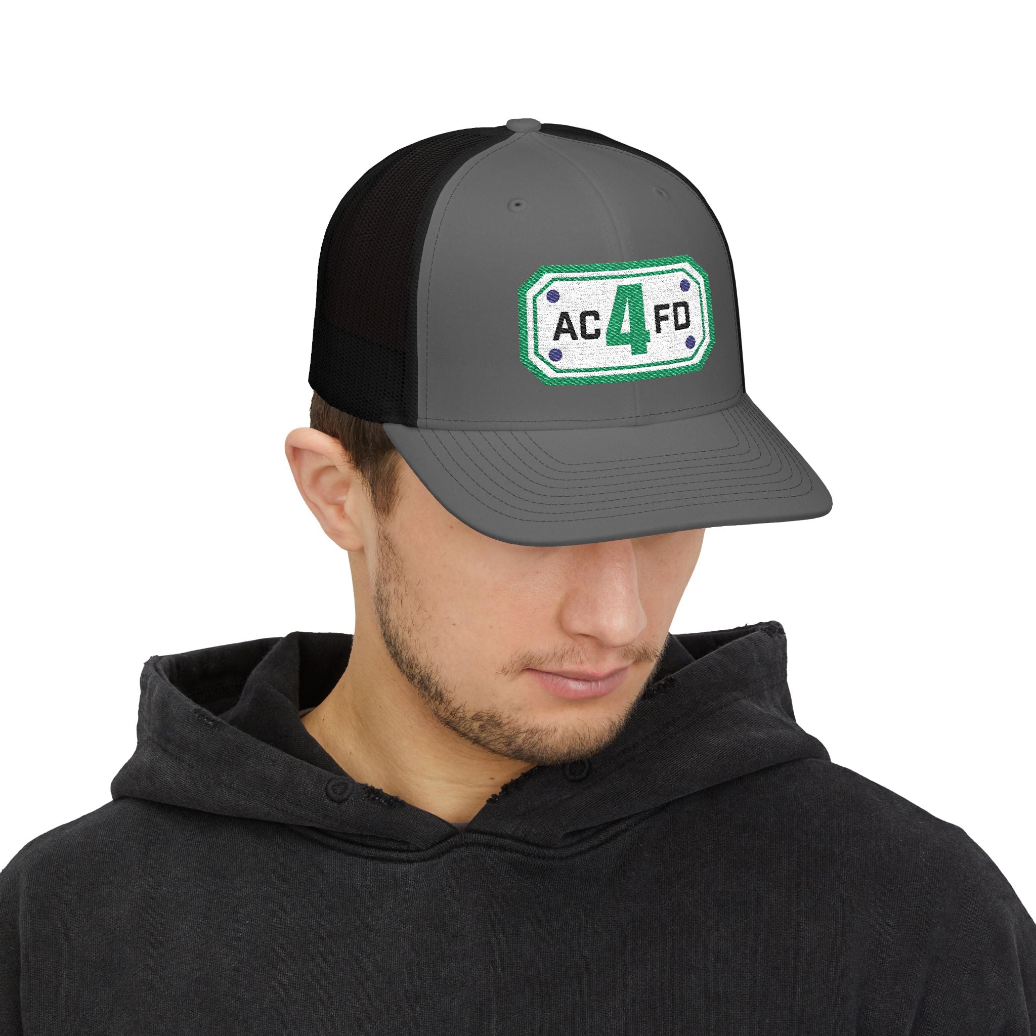 ACFD Tower 4 - Snapback Trucker (Richardson 112 Style Hat)