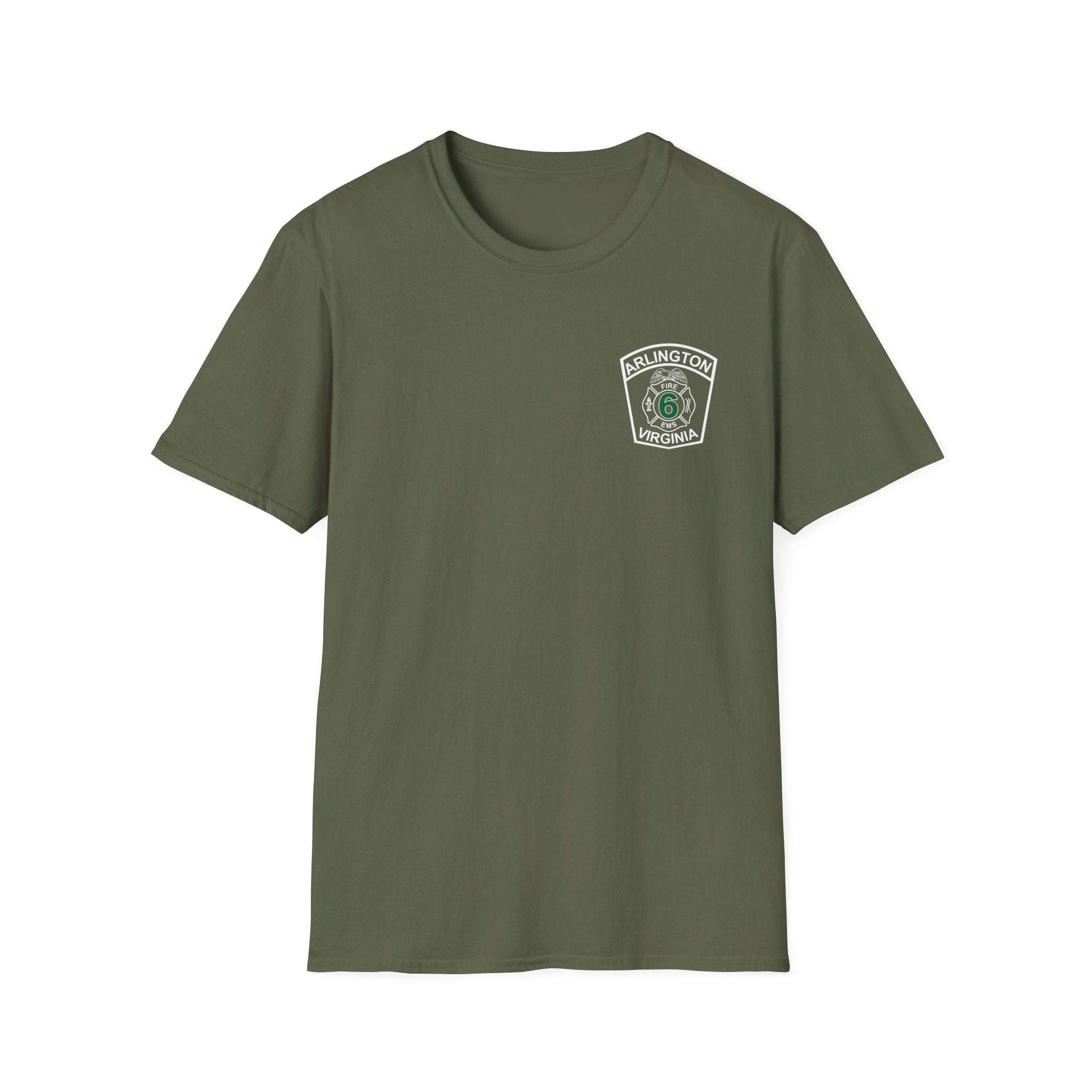 Truck 6 Arlington - Gildan Soft Cotton Softstyle T-Shirt