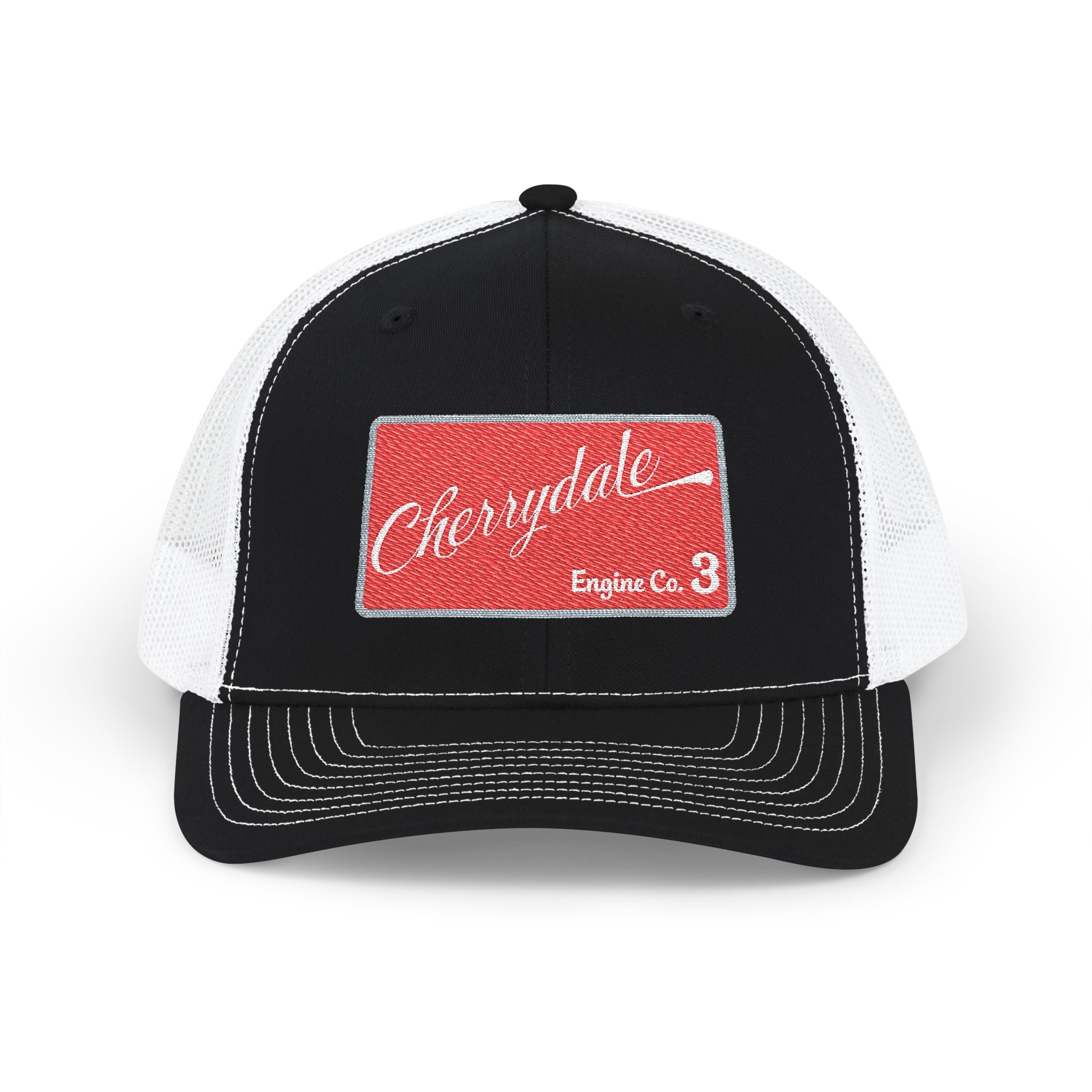 Cherrydale Engine co 3 - Snapback Trucker (Richardson 112 Style Hat)