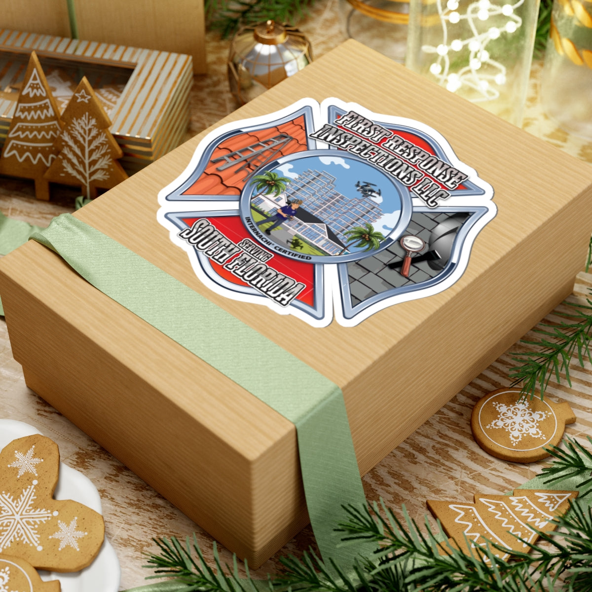 First Response Inspections LLC - Kiss-Cut Stickers