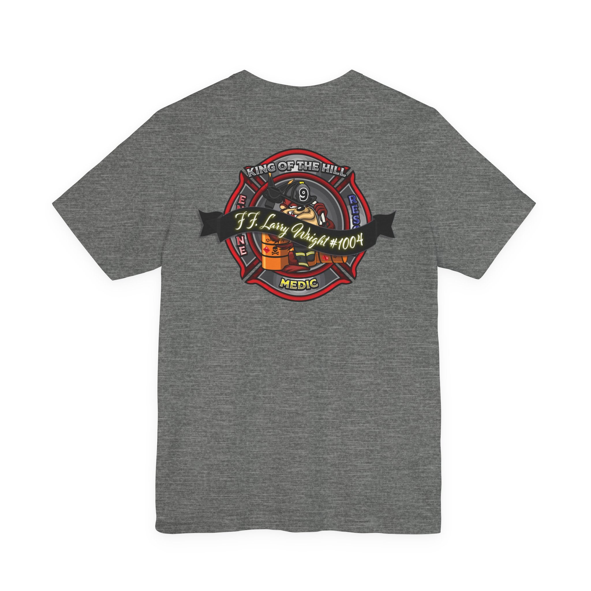 Larry Wright Memorial Shirt - Bella+Canvas Brand Jersey Short Sleeve Tee Unisex