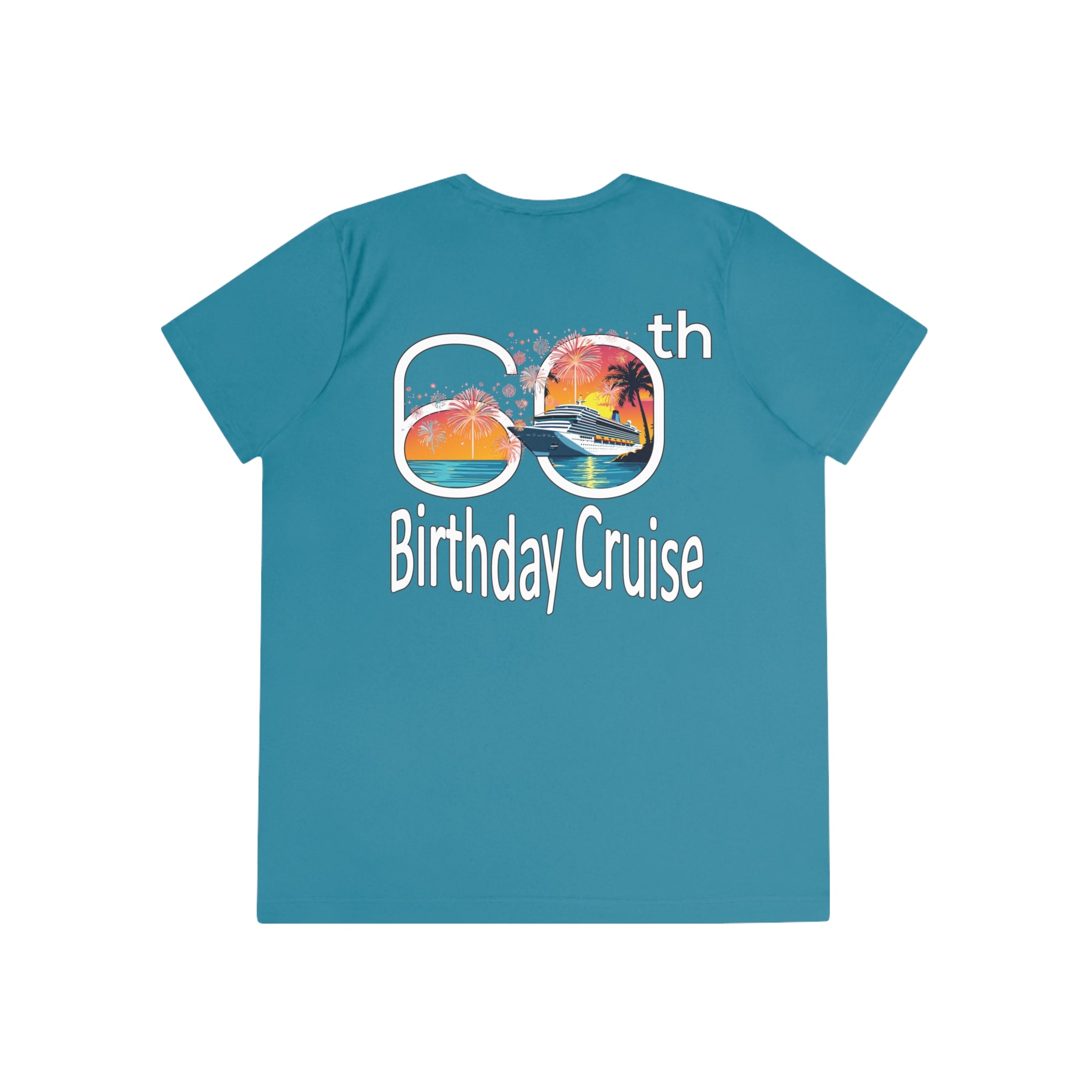 Renee Family Cruise Colorful - Ladies Moisture Wicking Competitor Tee