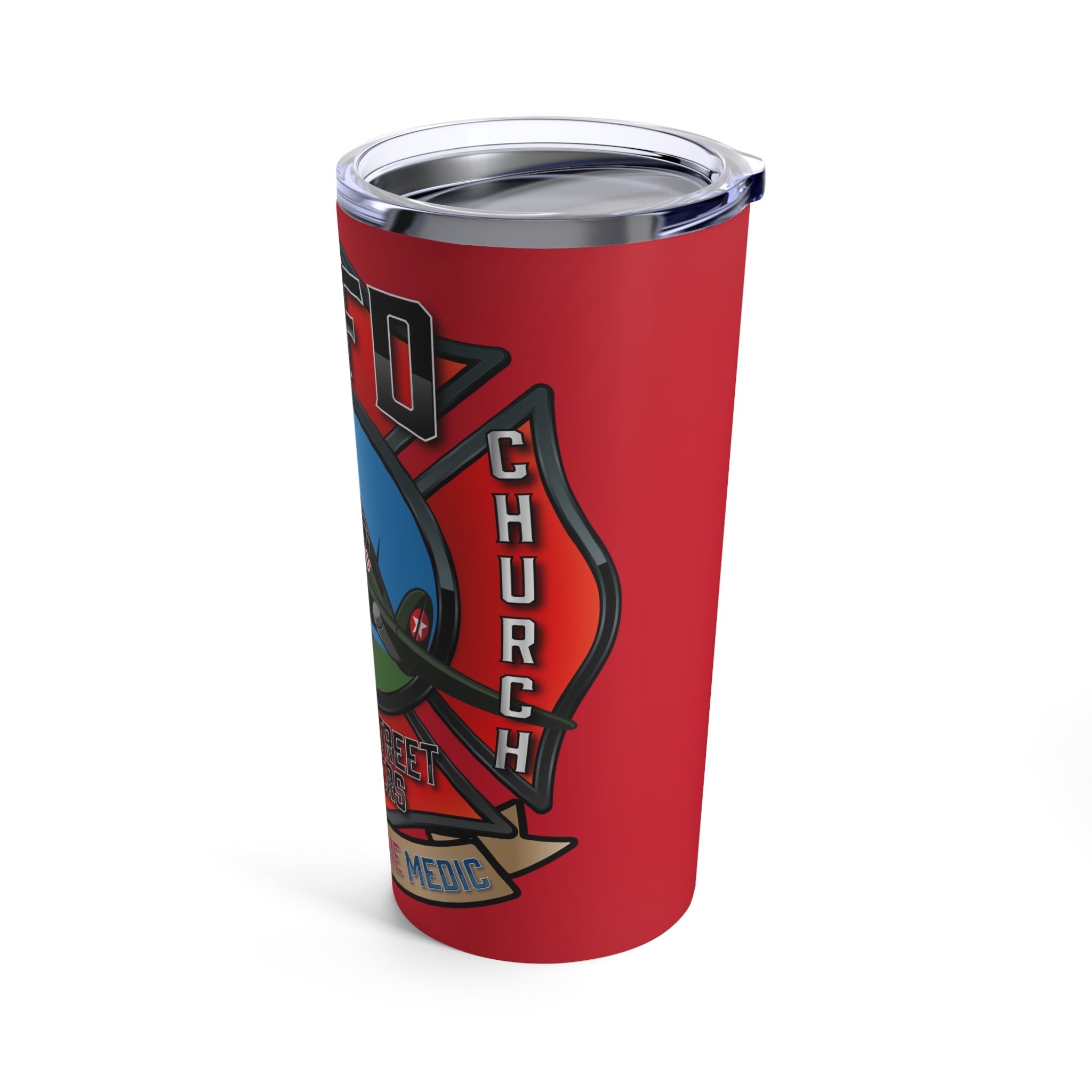 Red Station 6 Broad Street Bombers Tumbler 20oz