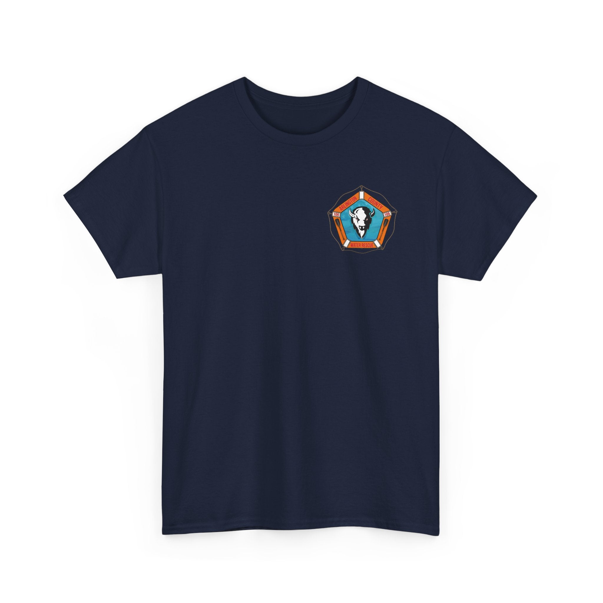 Heavy Cotton Unisex Tee - Station 5 Water Rescue