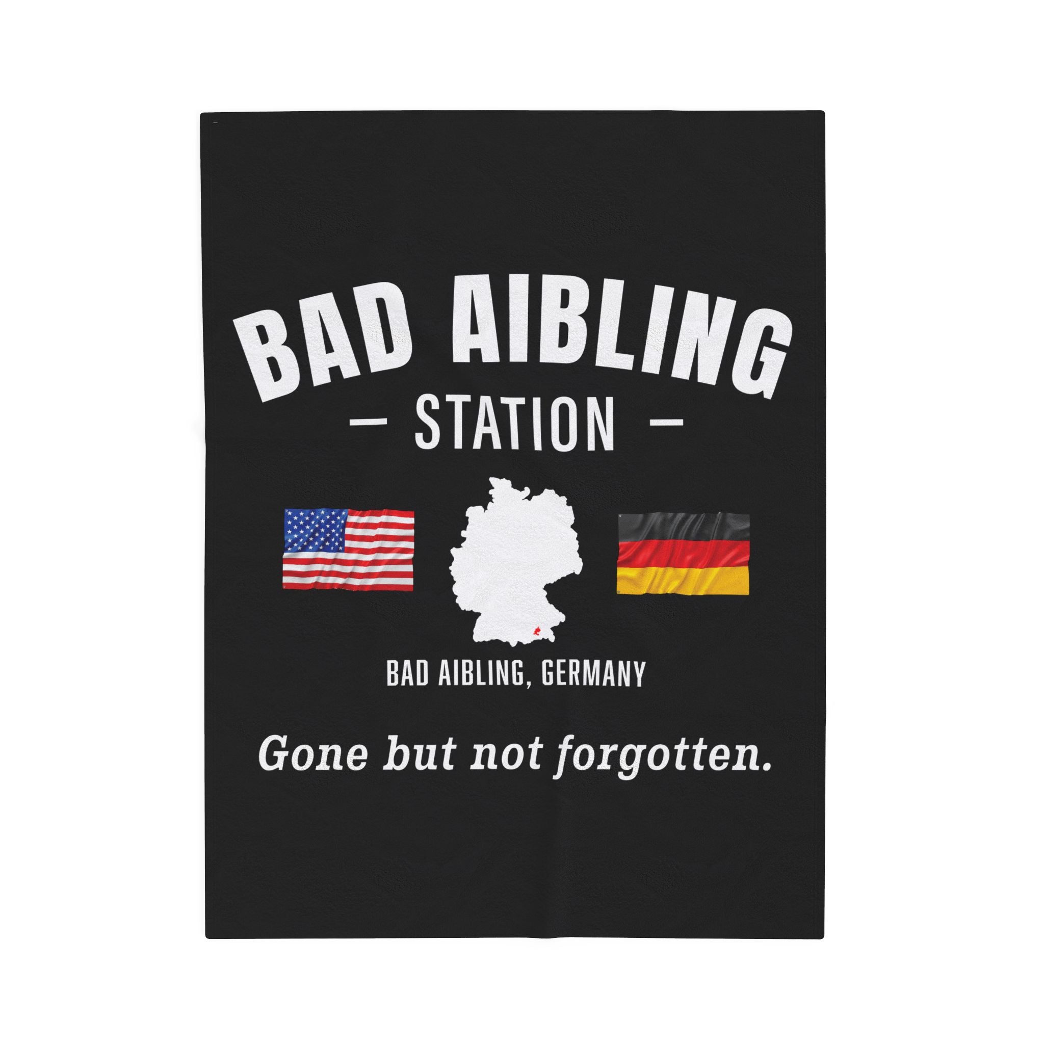 Bad Aibling Gone - Velveteen Plush Blanket