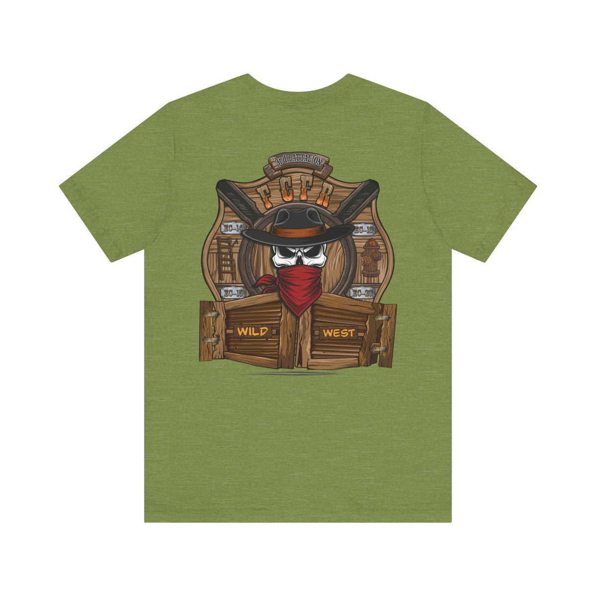 Frederick County VA Fire 3rd Battalion - Bella+Canvas Soft Unisex Tee