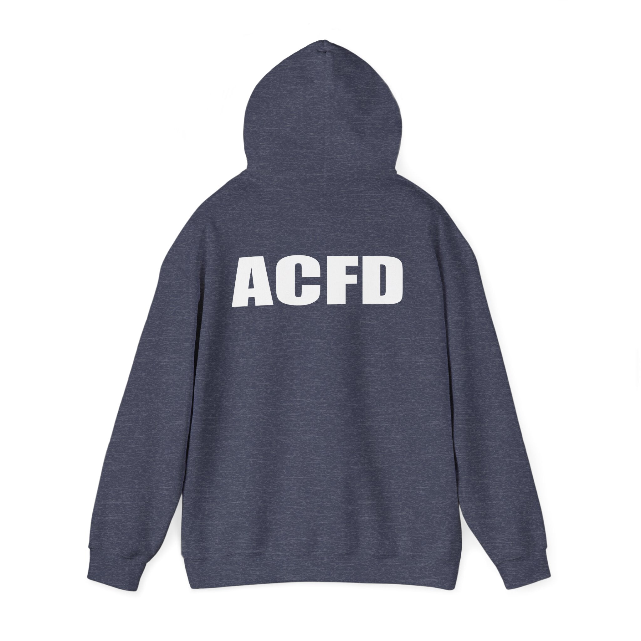 Arlington Station 3 Rhino Front/ACFD FF Back - Gildan Heavy Blend™ Hooded Sweatshirt