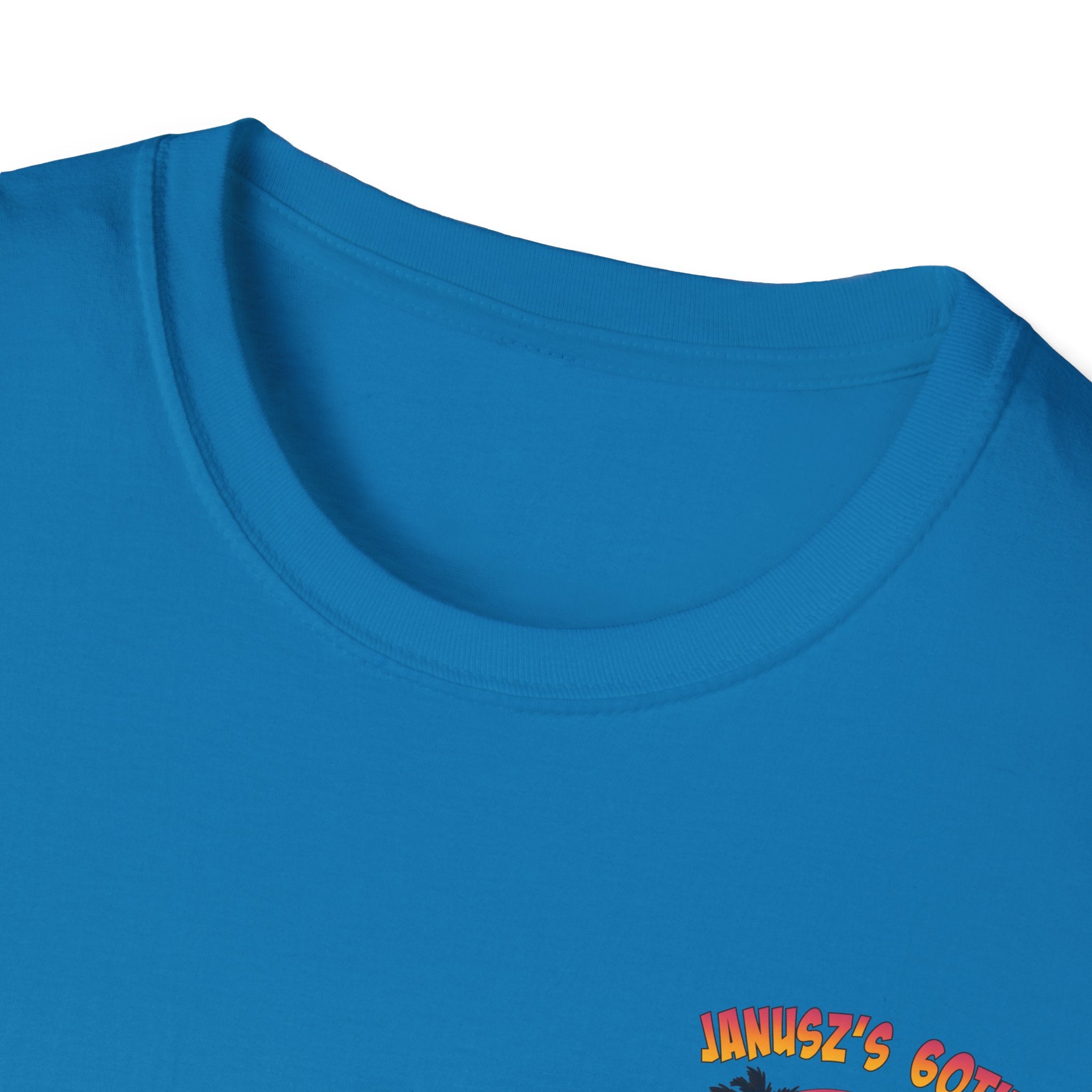 Renee Family Cruise Colorful - Unisex Softstyle Cotton T-Shirt