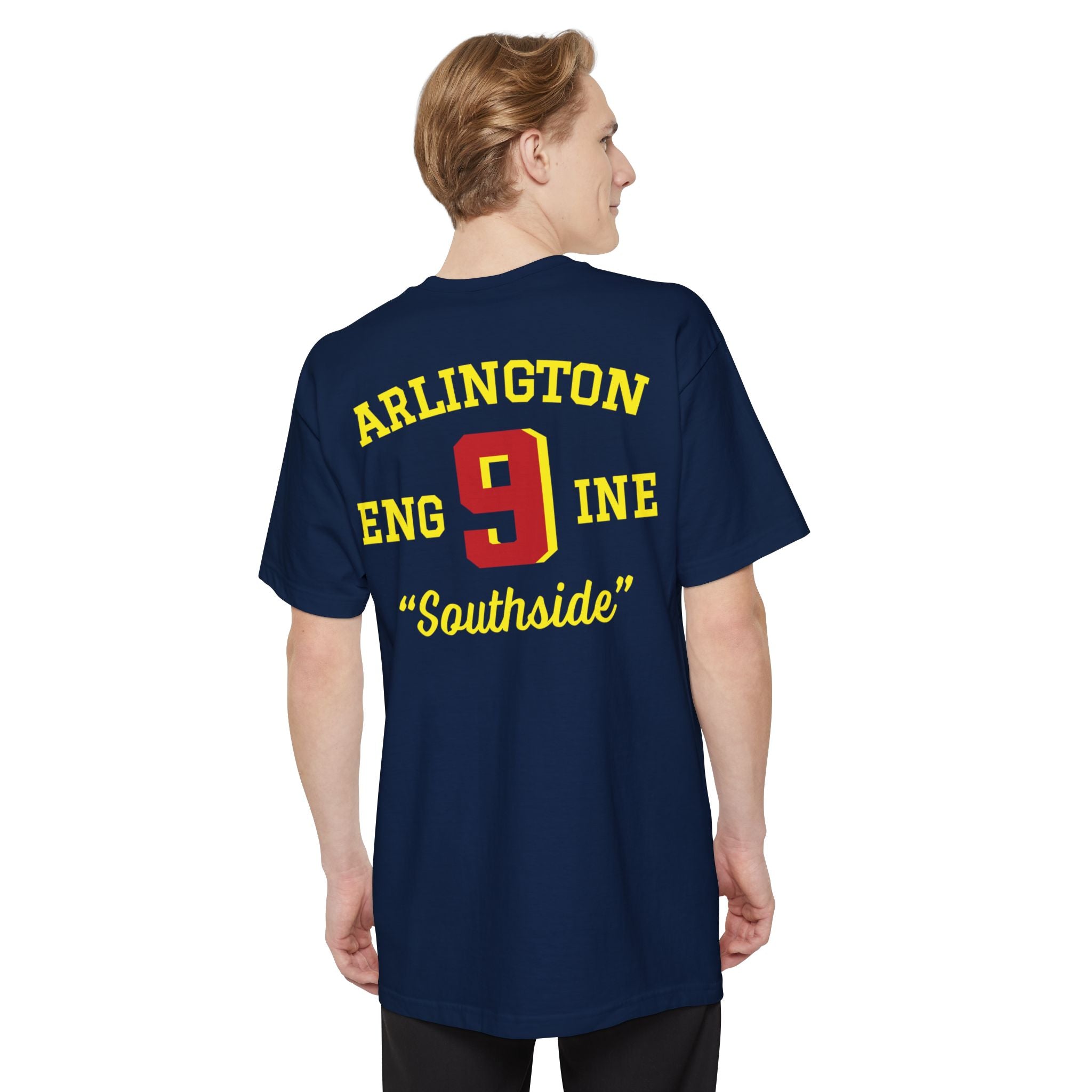 (Tall) Station 9 Officer Engine - Tall Beefy-T® - Unisex T-Shirt