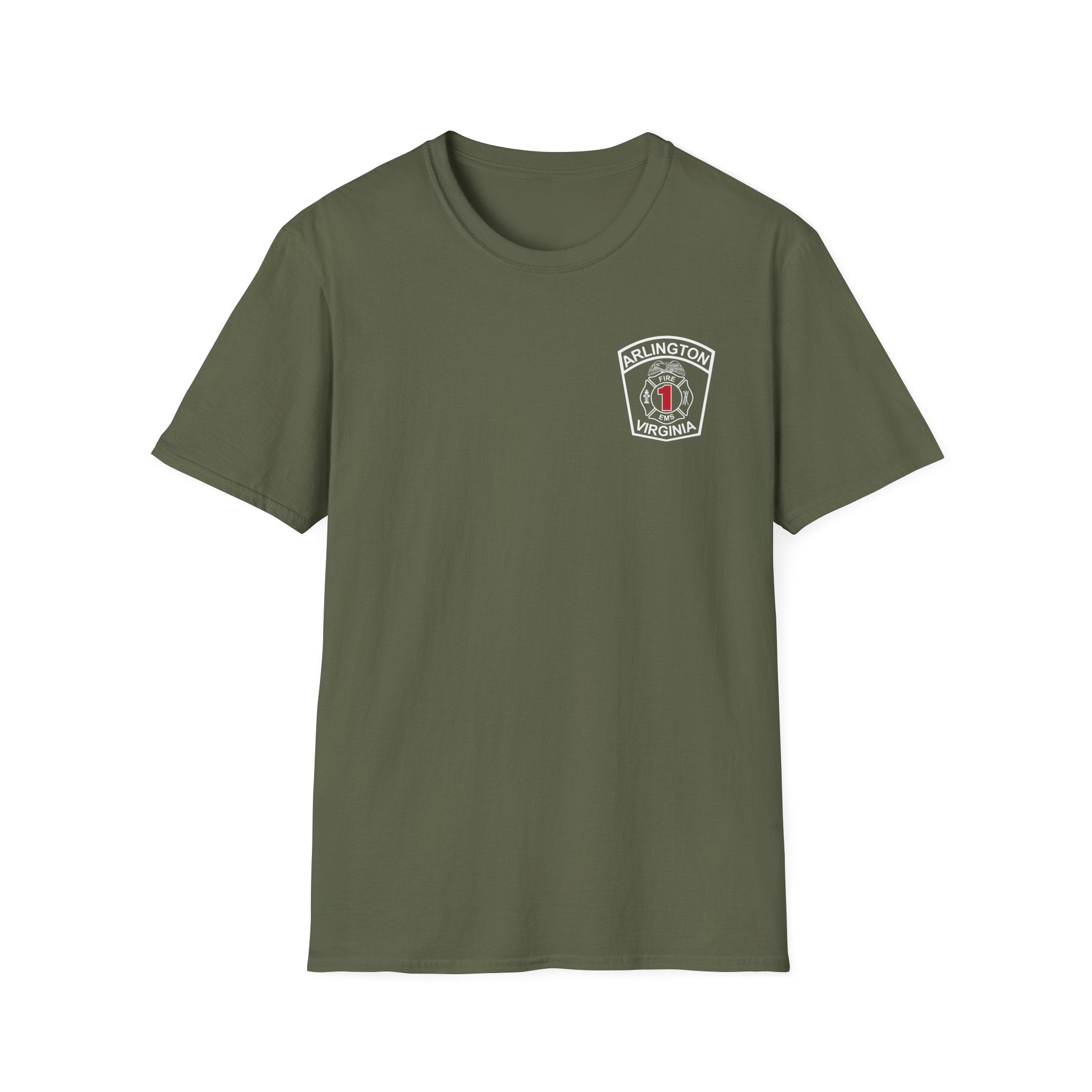 Arlington Engine 1 - Gildan Soft Cotton Softstyle T-Shirt