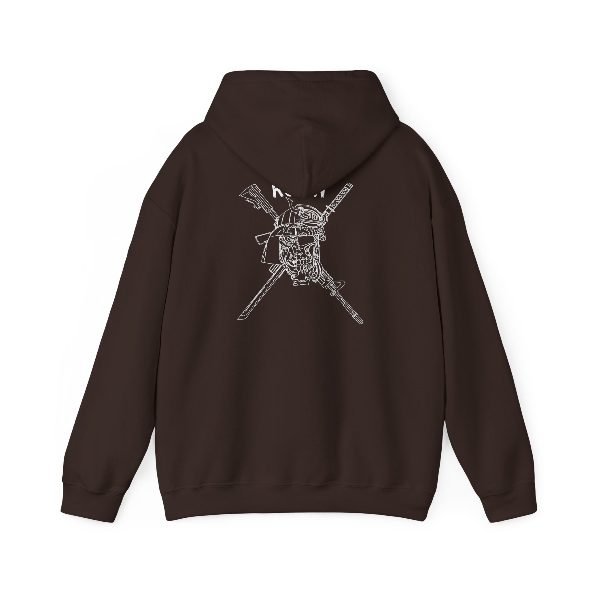 Charlie 2 Ronin (white Logo) - Gildan Heavy Blend™ Hooded Sweatshirt