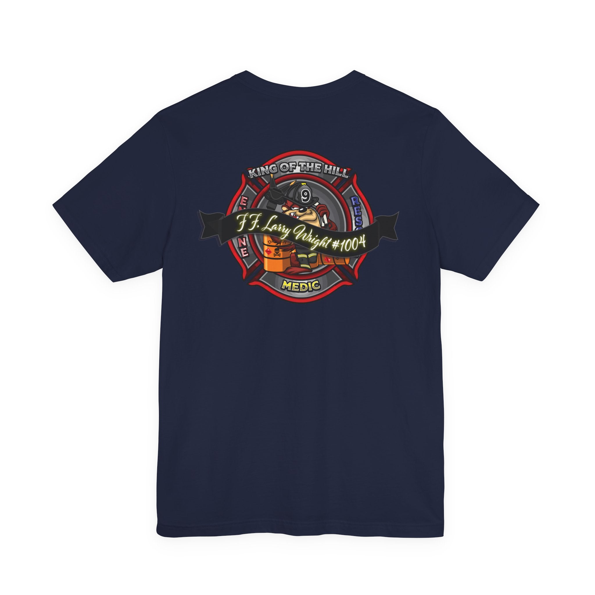 Larry Wright Memorial Shirt - Bella+Canvas Brand Jersey Short Sleeve Tee Unisex